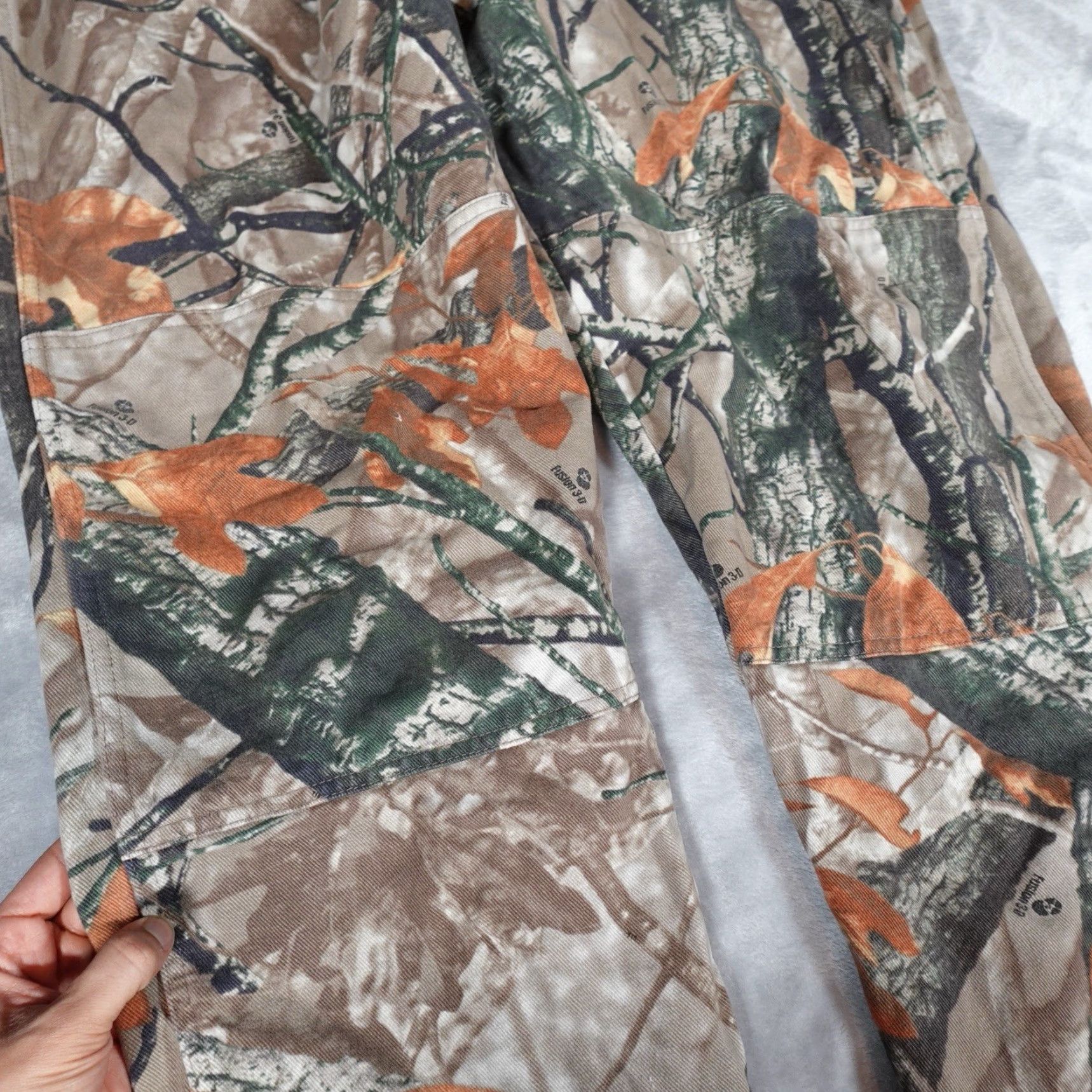 Wrangler VINTAGE Wrangler Fusion 3D Camo Hunting Double Knee Jeans Pants Mens 42x30 97GR1FS Size US 42 / EU 58 - 4 Thumbnail
