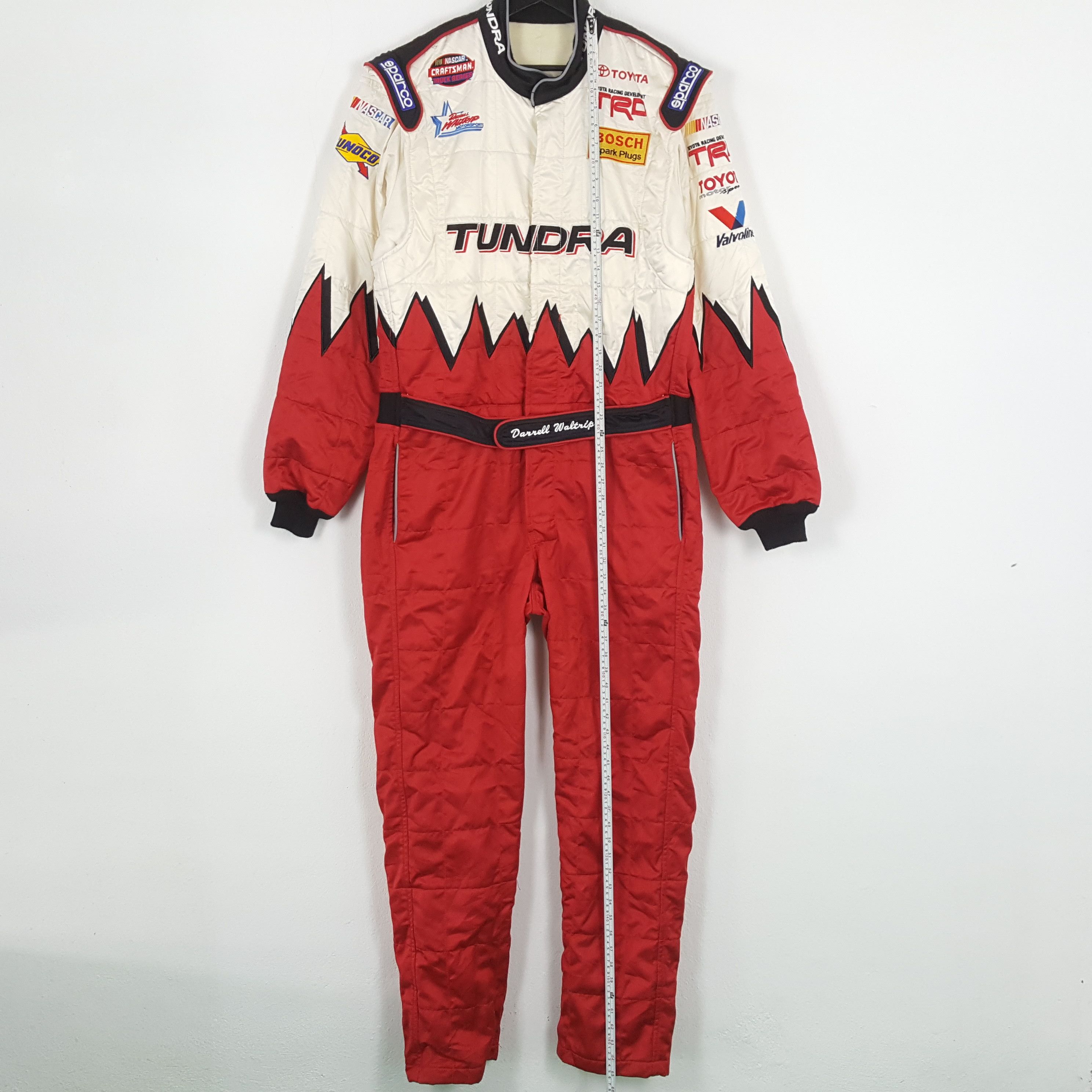 NASCAR × Tundra × Vintage TOYOTA TUNDRA SPARCO Racing Style Coverall Jacket Size US L / EU 52-54 / 3 - 7 Thumbnail