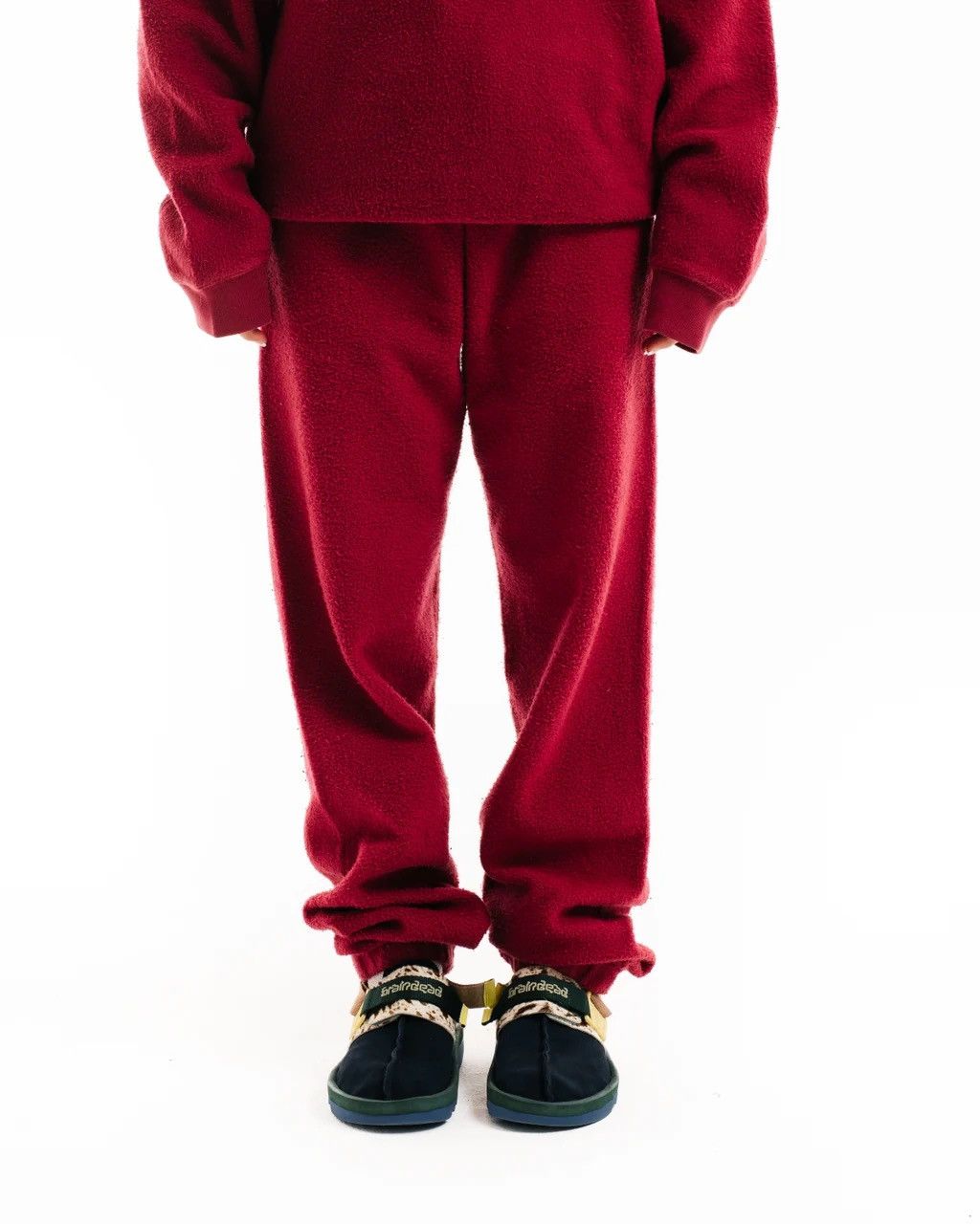 Brain Dead Brain Dead Reverse Fleece Sweapants Size US 32 / EU 48 - 5 Thumbnail