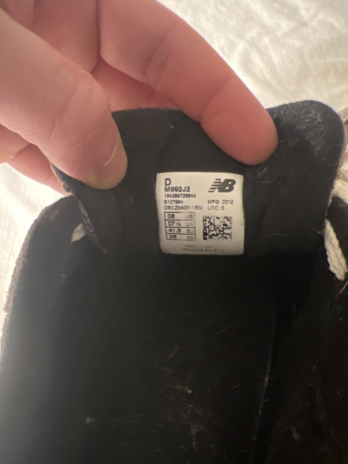 JJJJound × New Balance Jjjjound Grey 992 Size US 8 / EU 41 - 3 Thumbnail