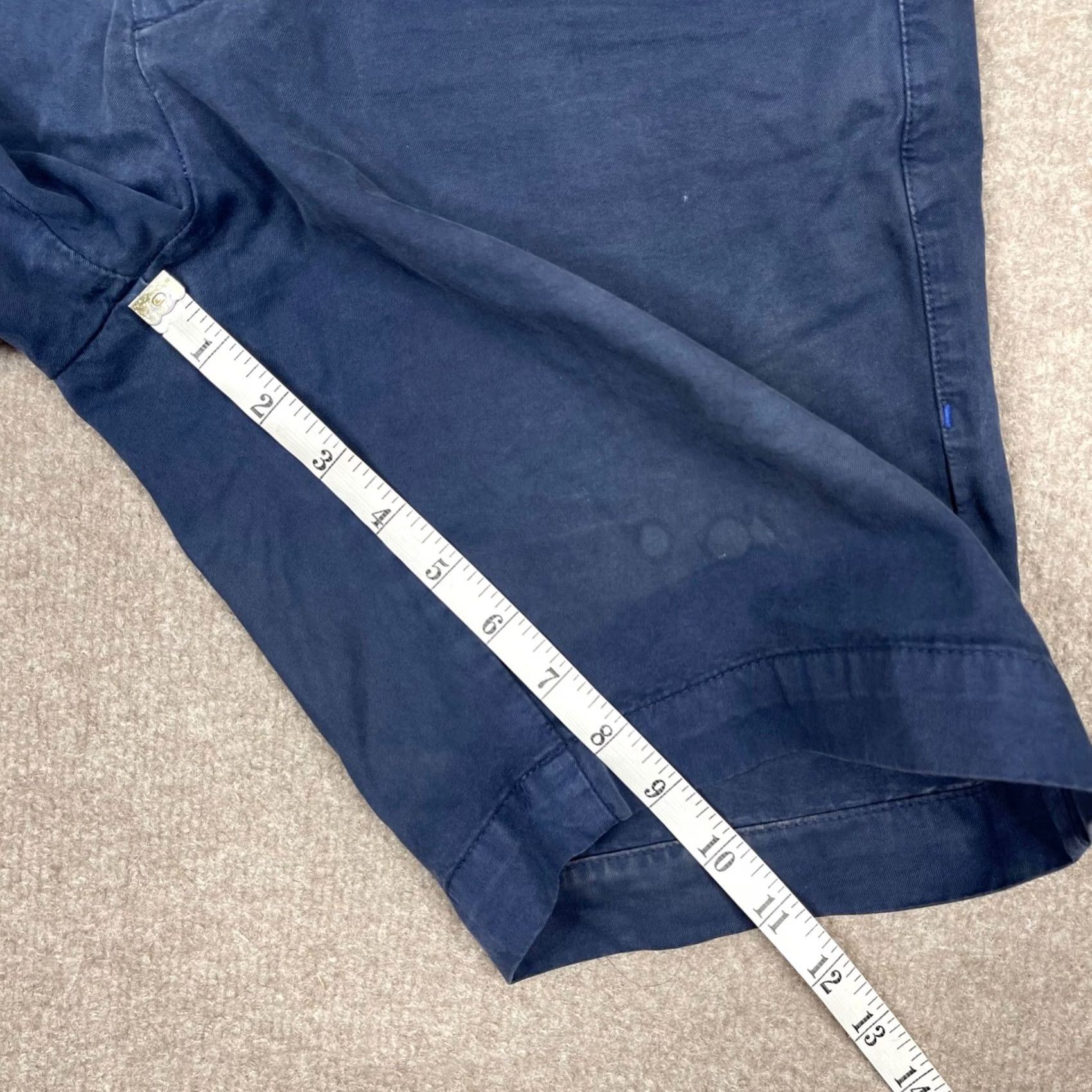Tommy Bahama Tommy Bahama Mens Chino Shorts 30 x 9 Blue Lightweight Casual Bermuda Relaxed Men’s 30 Blue Chino Shorts Size US 30 / EU 46 - 5 Thumbnail