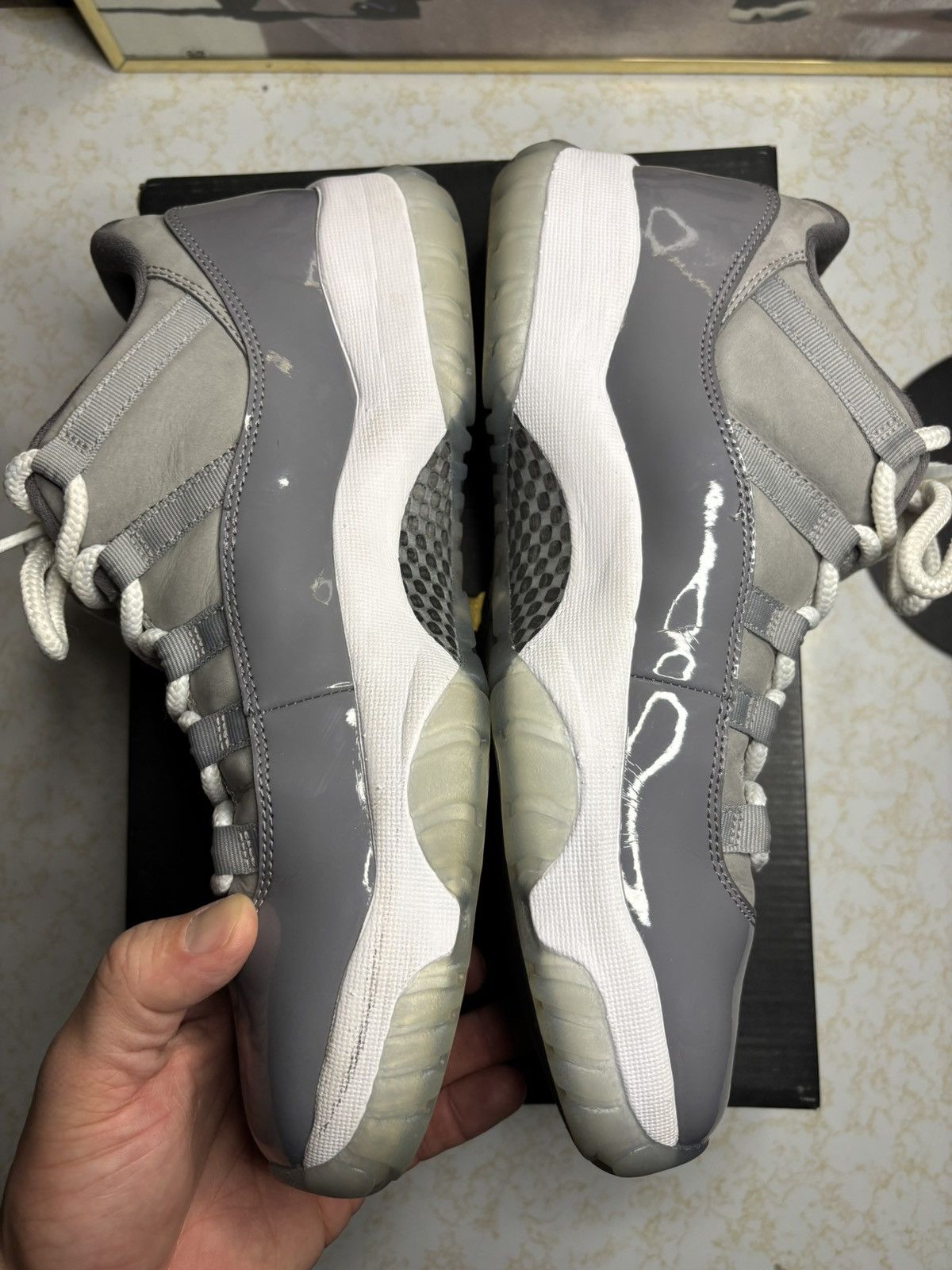 Jordan Brand Jordan Retro 11 Low ‘cool grey’ Size US 10.5 / EU 43-44 - 3 Thumbnail