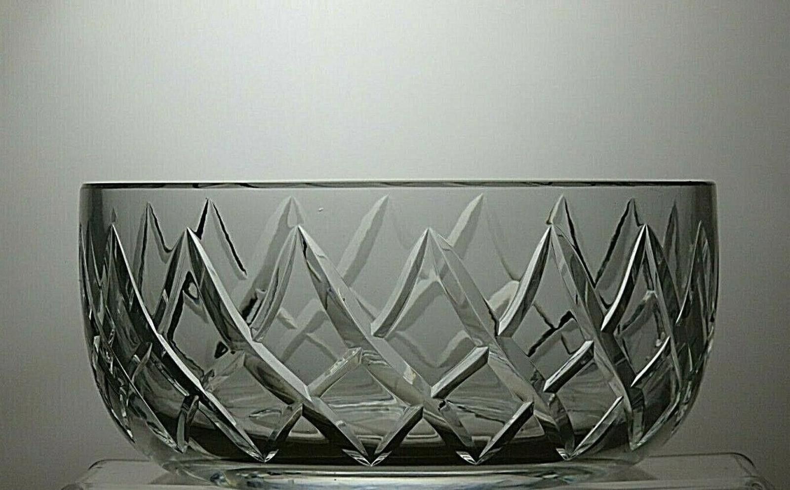 The Unbranded Brand Cut Glass Lead Crystal Fruit Salad Serving Bowl 3 3/4" Size ONE SIZE - 2 Thumbnail
