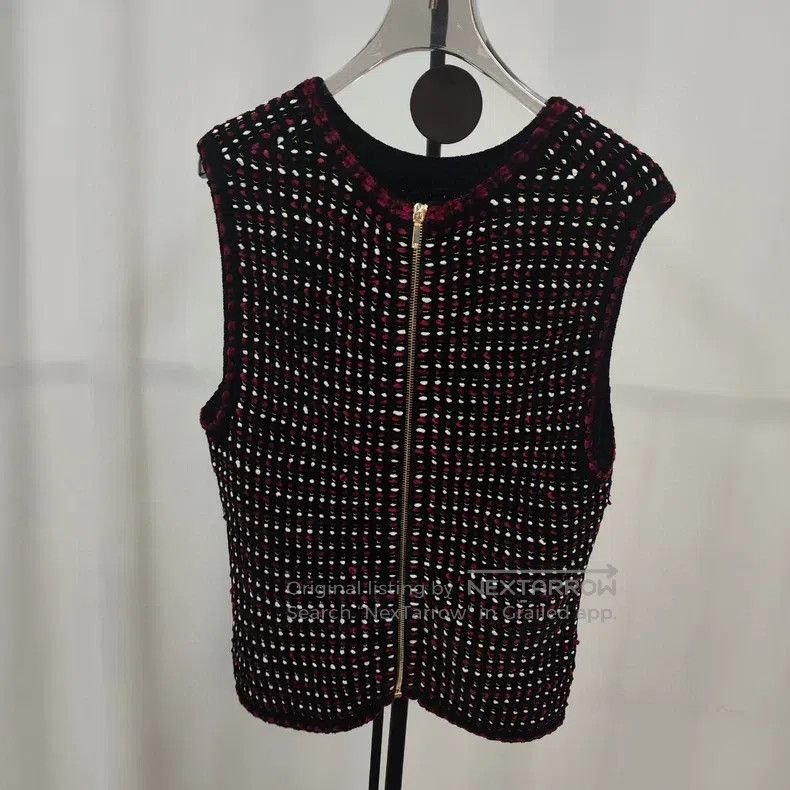 Chanel Chanel Equestrian details woven vest Size S / US 4 / IT 40 - 2 Thumbnail