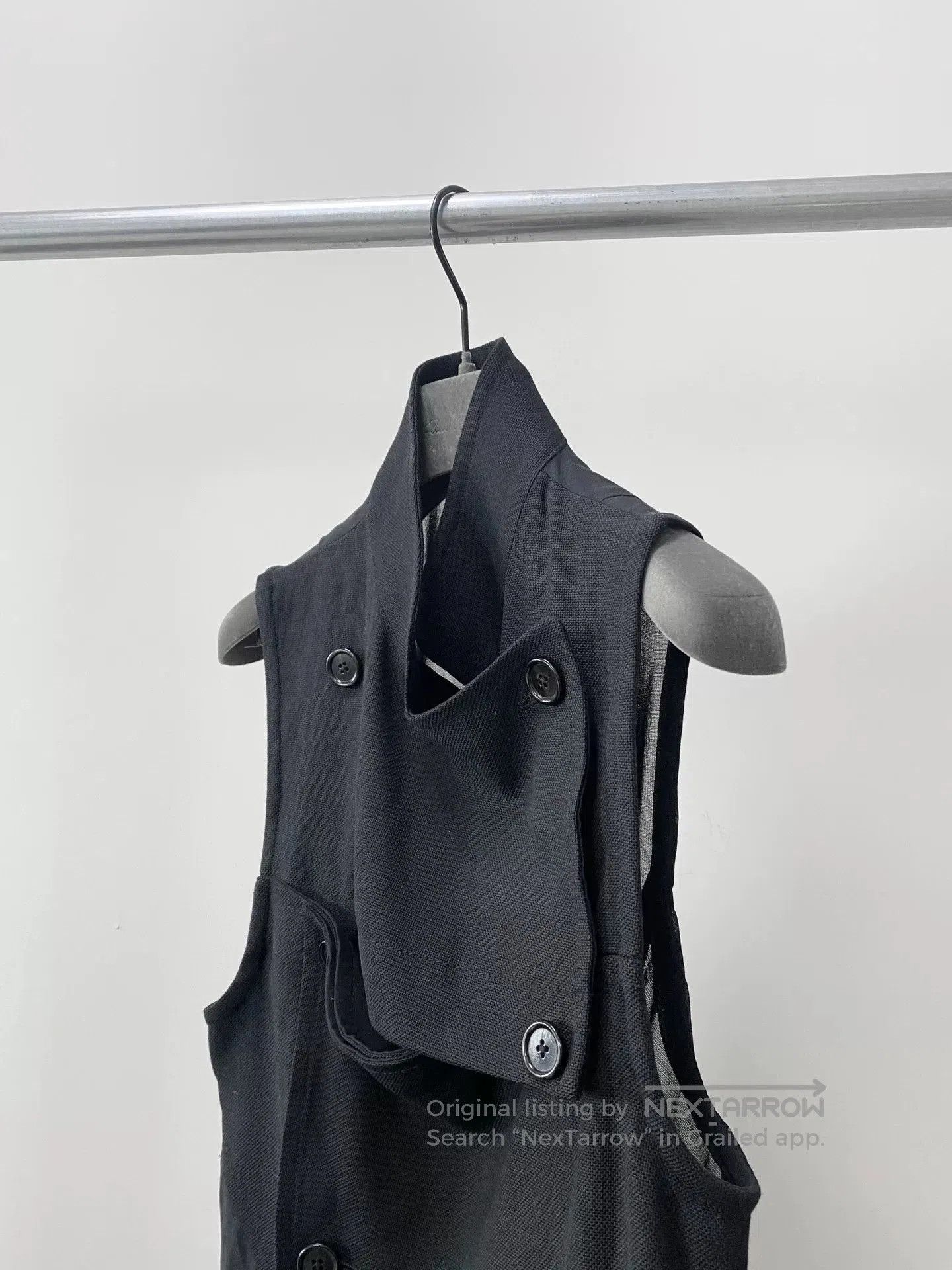 Ann Demeulemeester Ann Demeulemeester Classic Knight Vest. Size XXS / US 00 / IT 34 - 3 Thumbnail