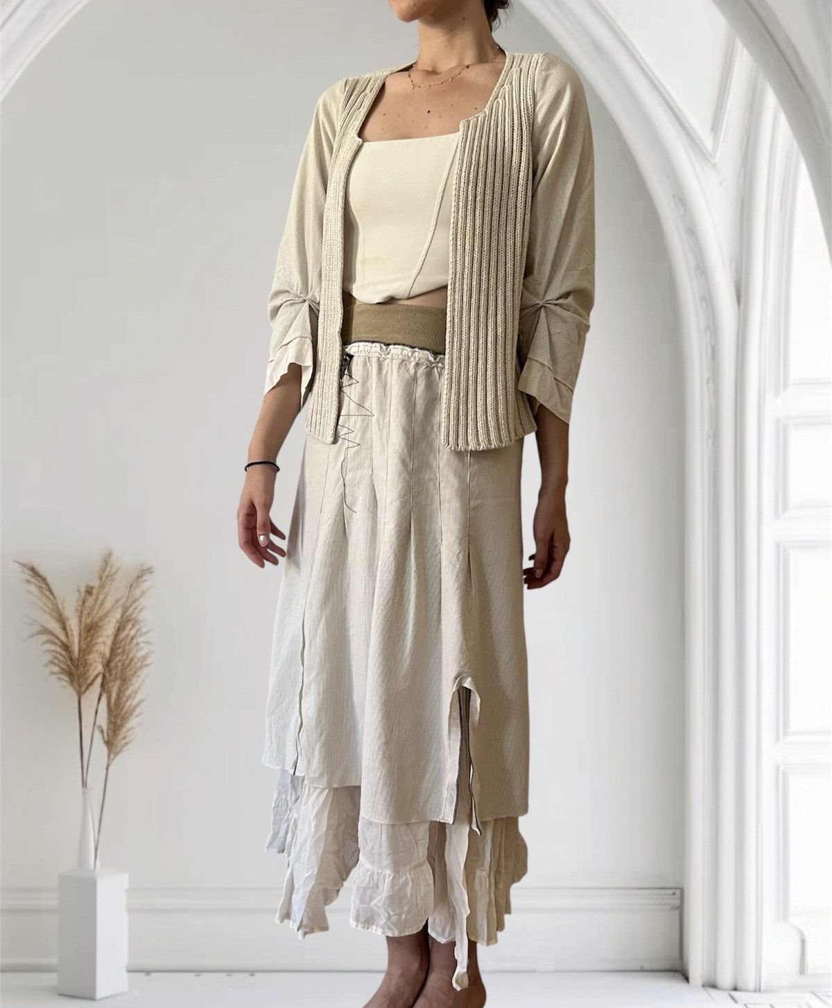 Cop Copine Cop Copine Vintage Cottagecore Set Cardigan + Skirt Y2K Size M / US 6-8 / IT 42-44 - 1 Thumbnail
