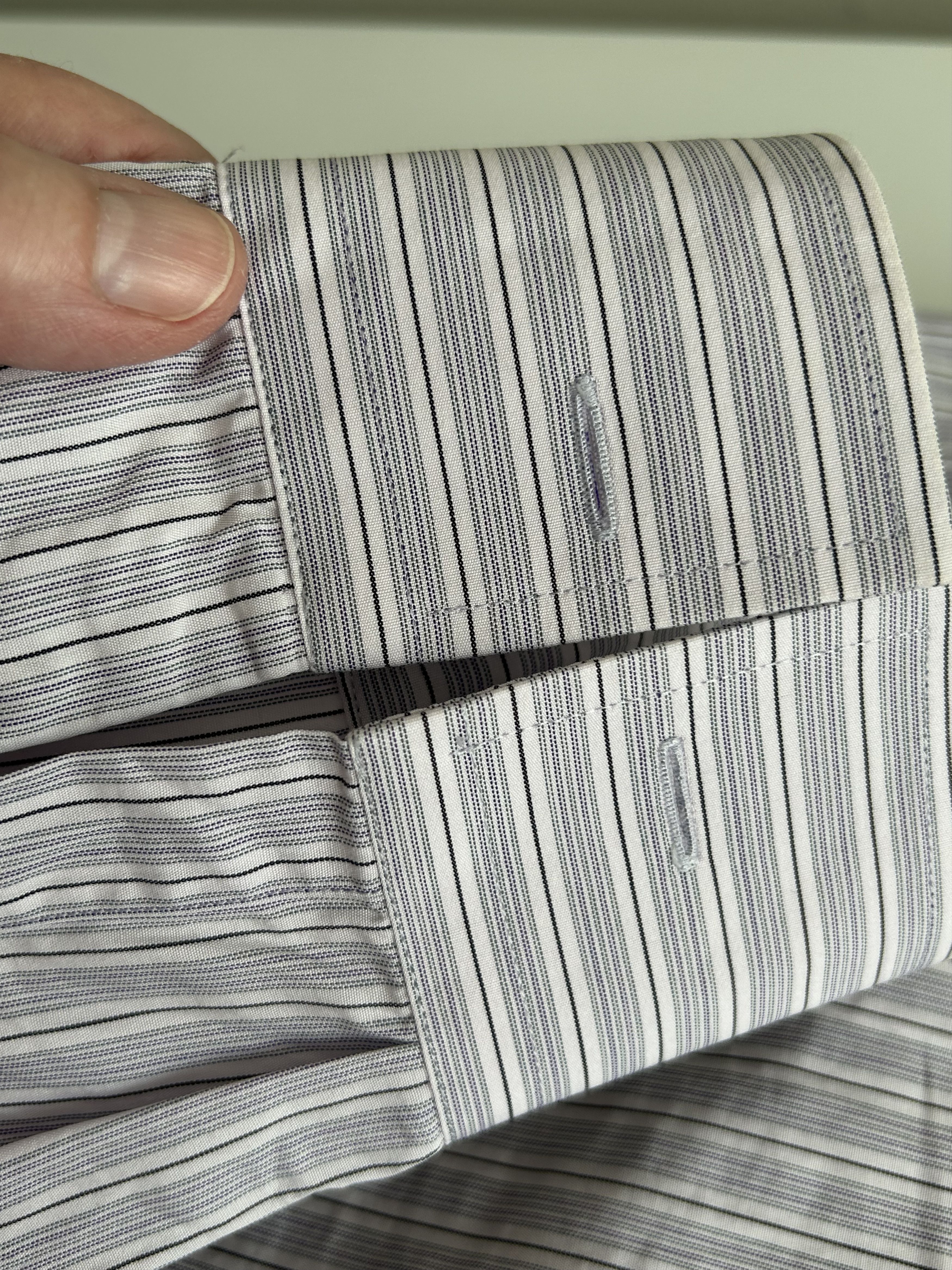 Prada Prada Fine Striped Size US L / EU 52-54 / 3 - 5 Thumbnail
