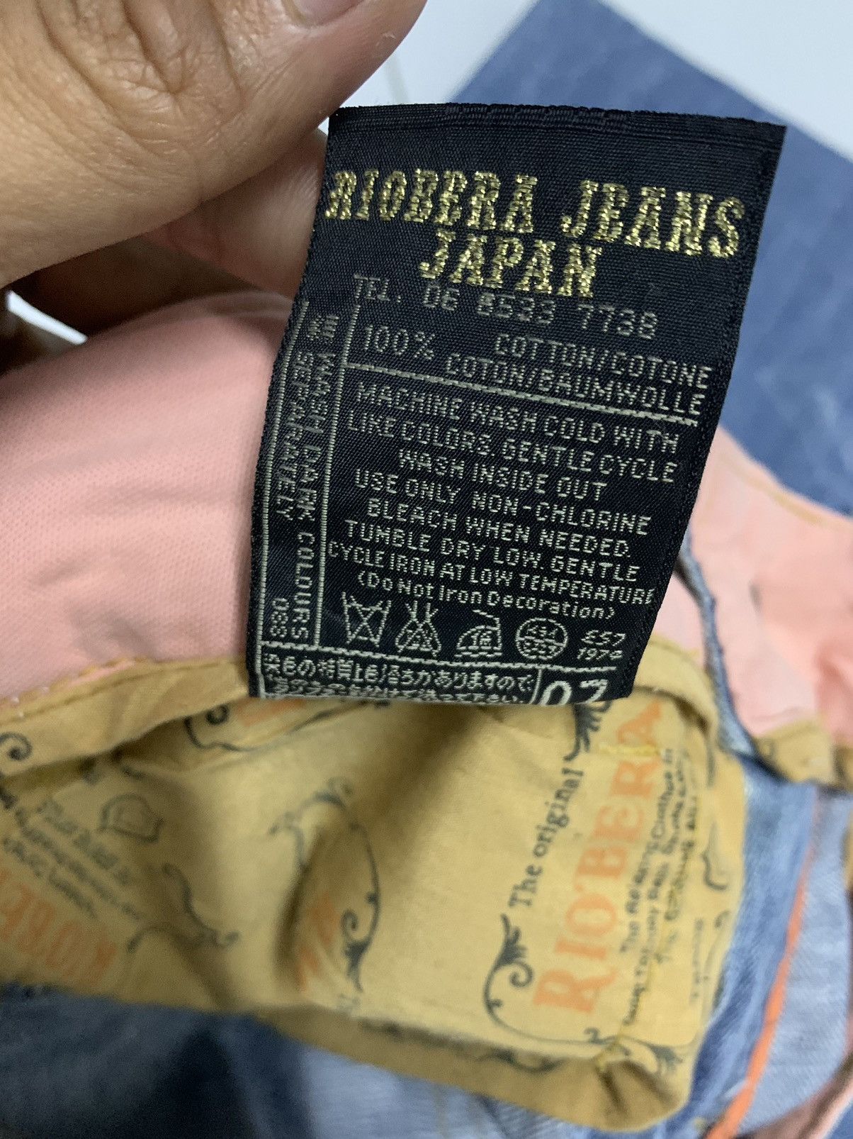If Six Was Nine × Le Grande Bleu (L.G.B.) × Tornado Mart Japan Riobera Jeans Flare Denim Fancy Size 30" / US 8 / IT 44 - 9 Thumbnail