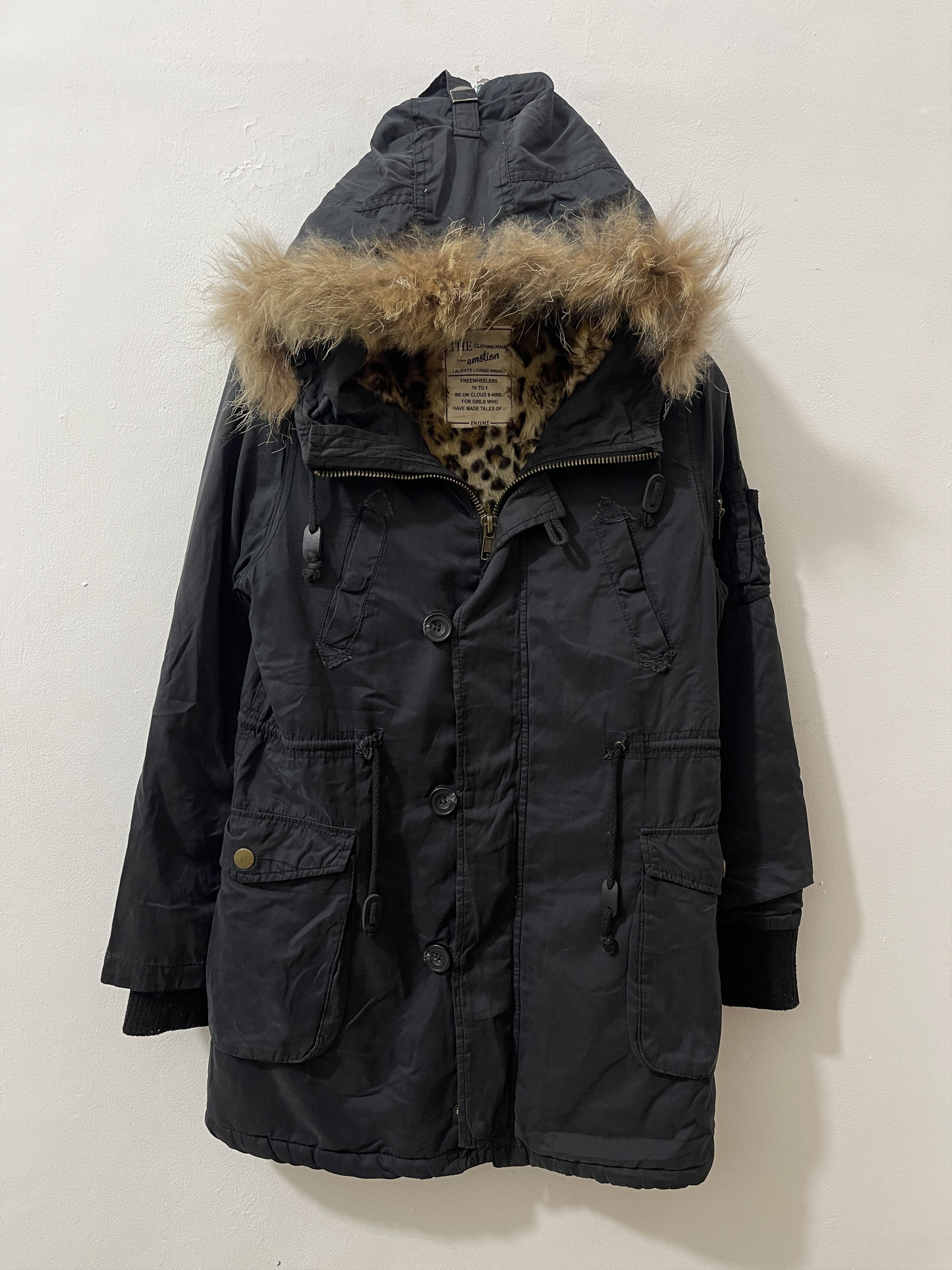 Japanese Brand 2000s Ingni Japan Archive Y2k Leopard Vkei Style Jacket Size US M / EU 48-50 / 2 - 1 Thumbnail