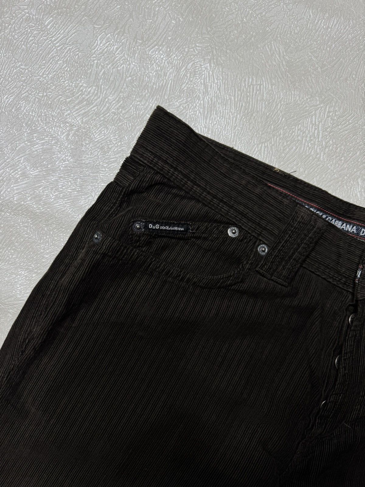 Dolce & Gabbana DOLCE & GABBANA VELVET PANTS VINTAGE STYLE Size US 33 - 6 Thumbnail