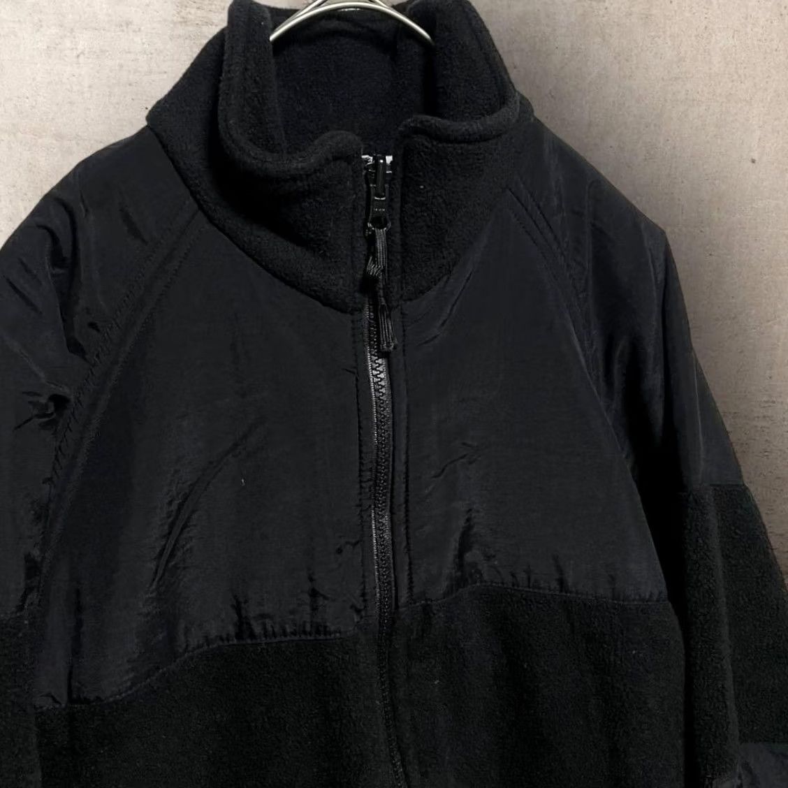 Vintage GOOD WILL ECWCS GEN2 Polartec Fleece Jacket M Black Jacket Mens Raglan Sleeve 100% polyester Size US M / EU 48-50 / 2 - 2 Thumbnail