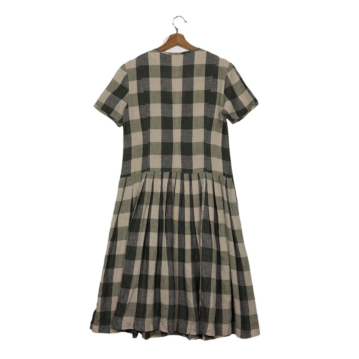 Issey Miyake 📌Vintage Gowns Mademoiselle Non Non Tartan Design Size M / US 6-8 / IT 42-44 - 12 Thumbnail