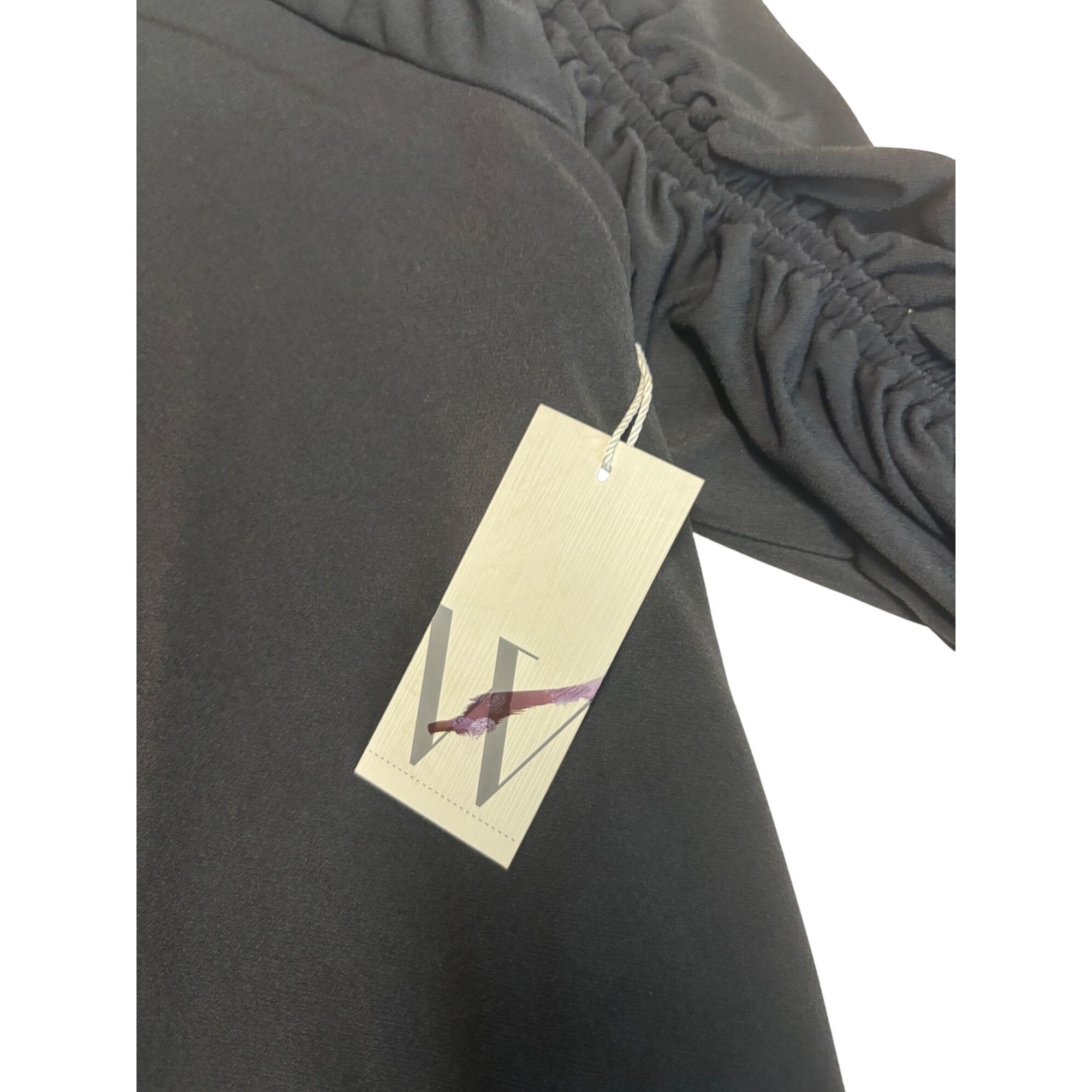 Worthington Worthington Women’s Tie-ruched Reglan sleeve Jersey Blouse, Size XS / US 0-2 / IT 36-38 - 10 Thumbnail