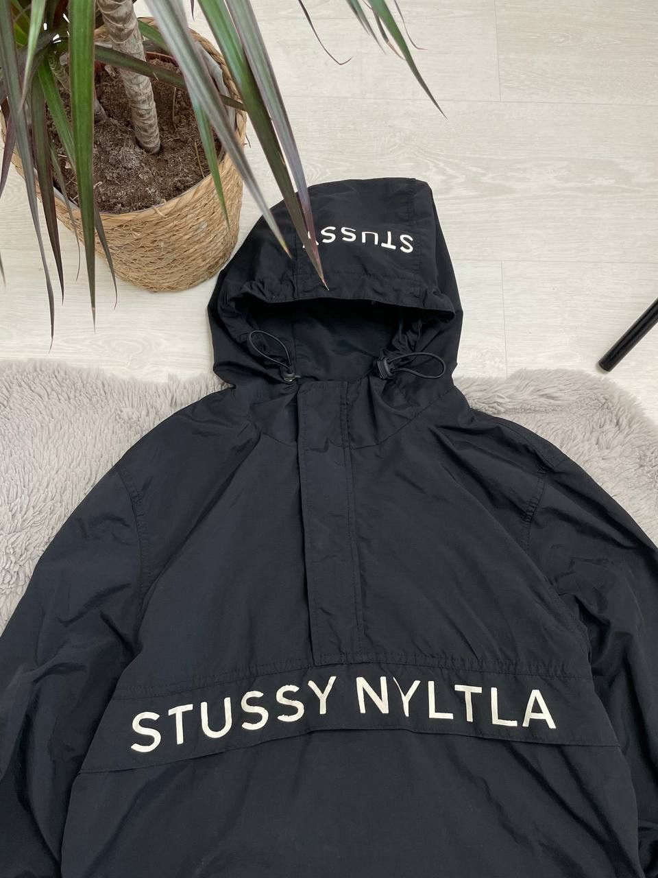 Stussy × Vintage Stussy Vintage Neylon Light Jacket Big CENTER Logo Y2k Size US S / EU 44-46 / 1 - 2 Thumbnail