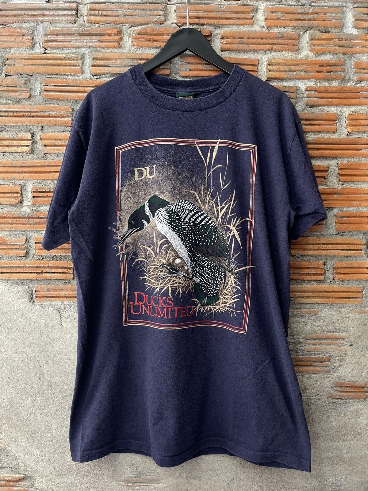 Vintage Vintage 90s Duck unlimited Tee Single stitch Size US XL / EU 56 / 4 - 7 Thumbnail