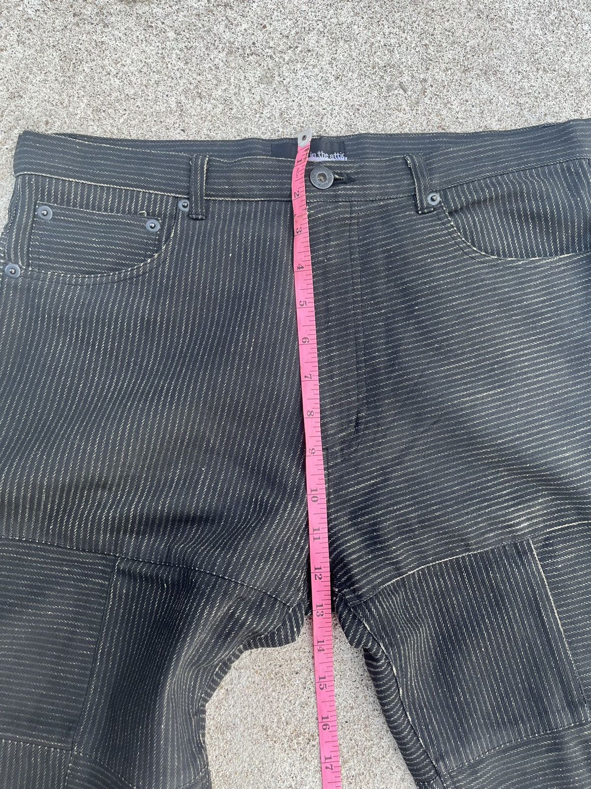 If Six Was Nine Japanese~In The Attic Denim Hickory Seditionaries Punk Pants Size US 32 / EU 48 - 13 Thumbnail