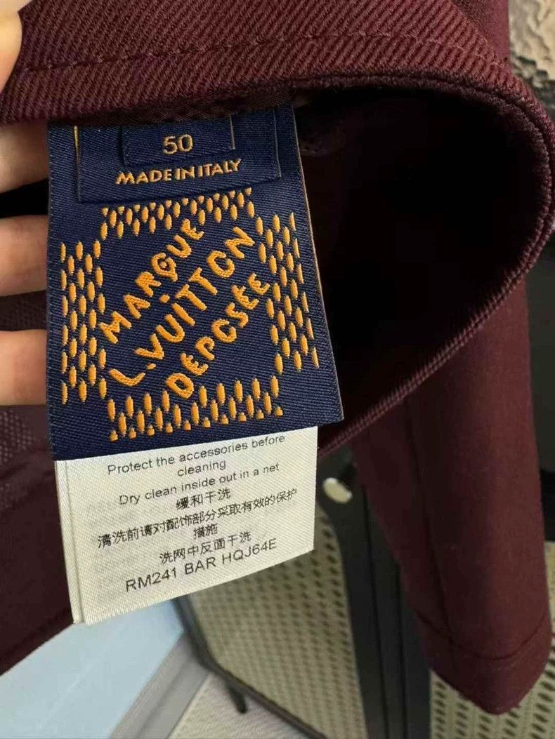 Louis Vuitton Louis Vuitton Show Style Fei Dong Co-branded Burgundy and Size US M / EU 48-50 / 2 - 5 Thumbnail