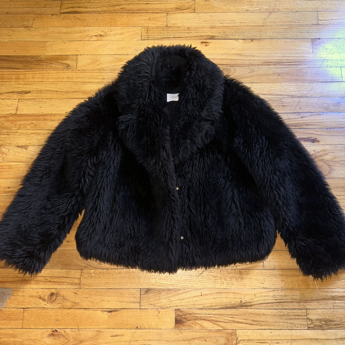 Yves Salomon Shag jacket Size L / US 10 / IT 46 - 2 Thumbnail