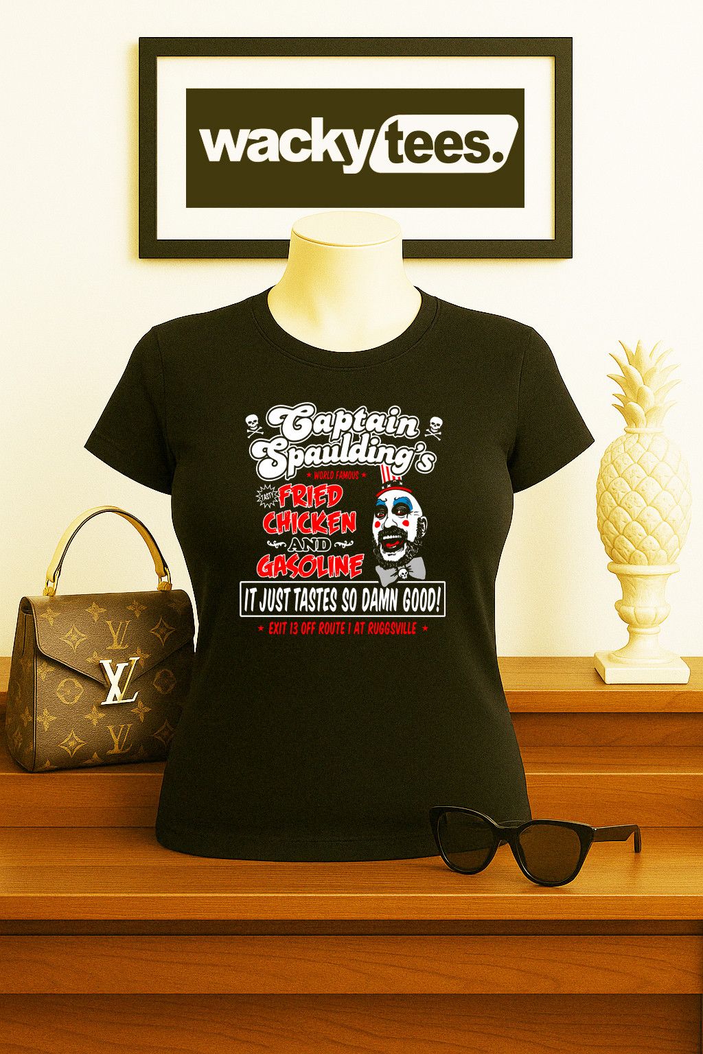 Other Captain Spauldings Fried Chicken and Gasoline Tee Shirt Size US L / EU 52-54 / 3 - 5 Thumbnail