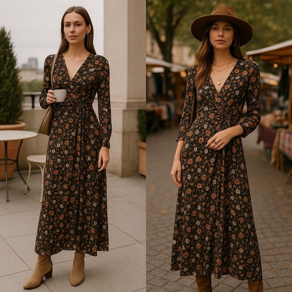 Rag & Bone Rag & Bone Women Sheer Maxi Dress Floral Black 8 Boho Quiet Size M / US 6-8 / IT 42-44 - 13 Thumbnail