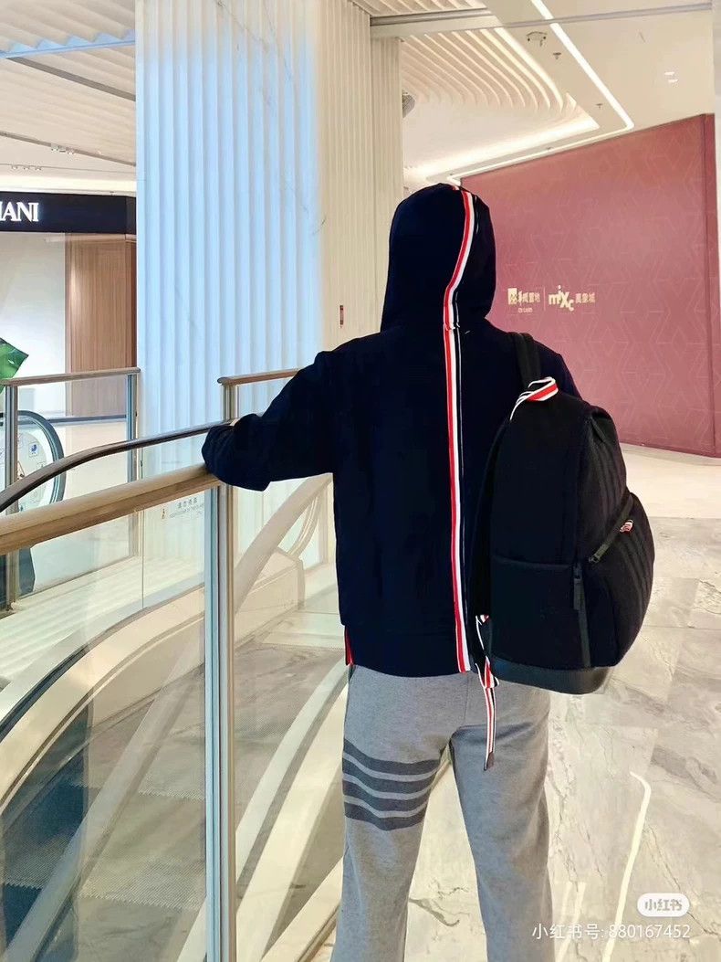 Thom Browne Thom Browne Tie-down zip hoodie Size US XL / EU 56 / 4 - 1 Thumbnail