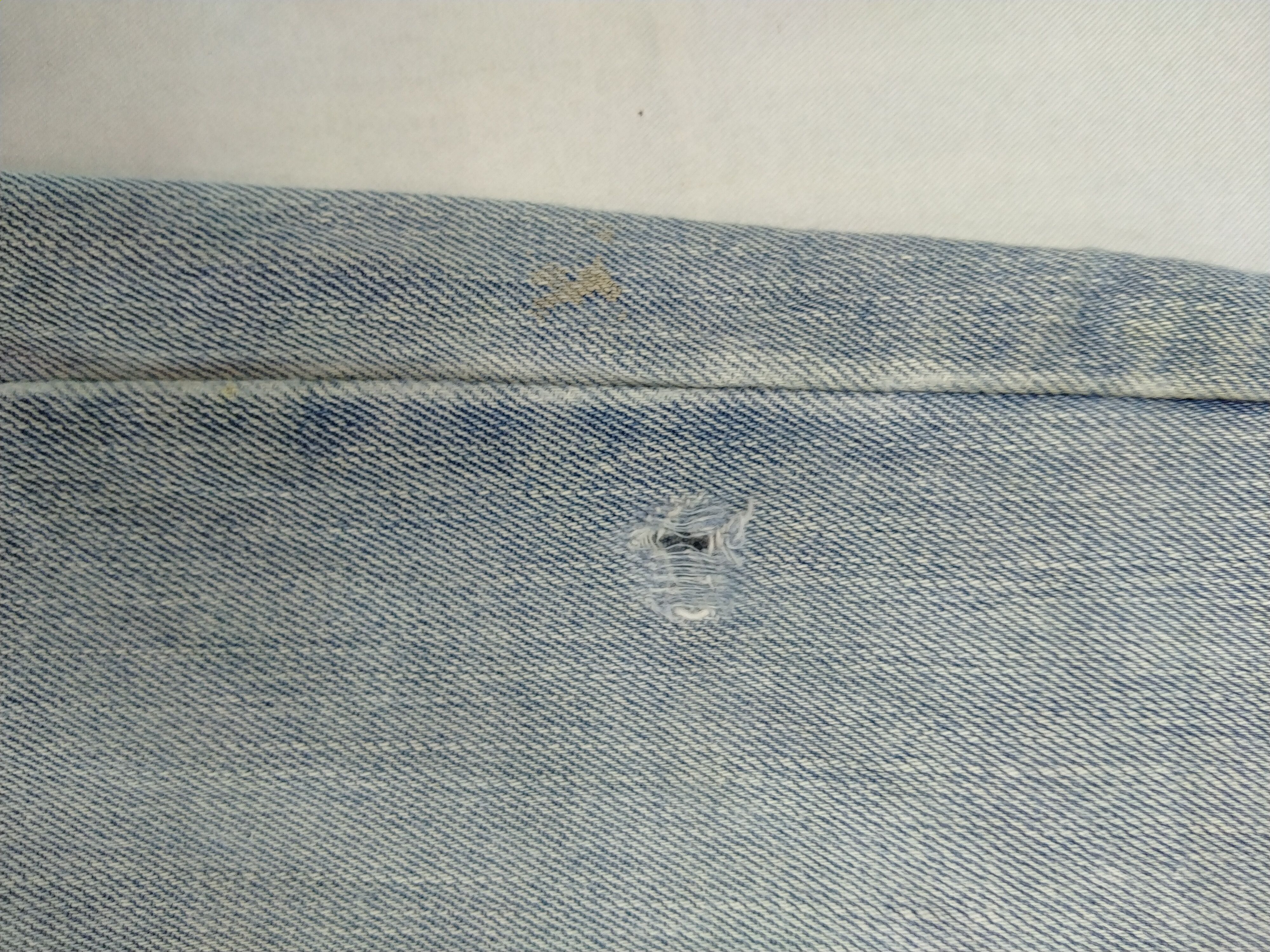 Japanese Brand Light Wash Vintage Levi's 505 35 x 31.5 Denim -JN349 Size US 34 / EU 50 - 14 Thumbnail