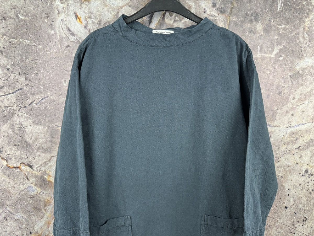 YMC YMC You Must Create London Shirt Long Sleeve Dark Gray Size M / US 6-8 / IT 42-44 - 3 Thumbnail