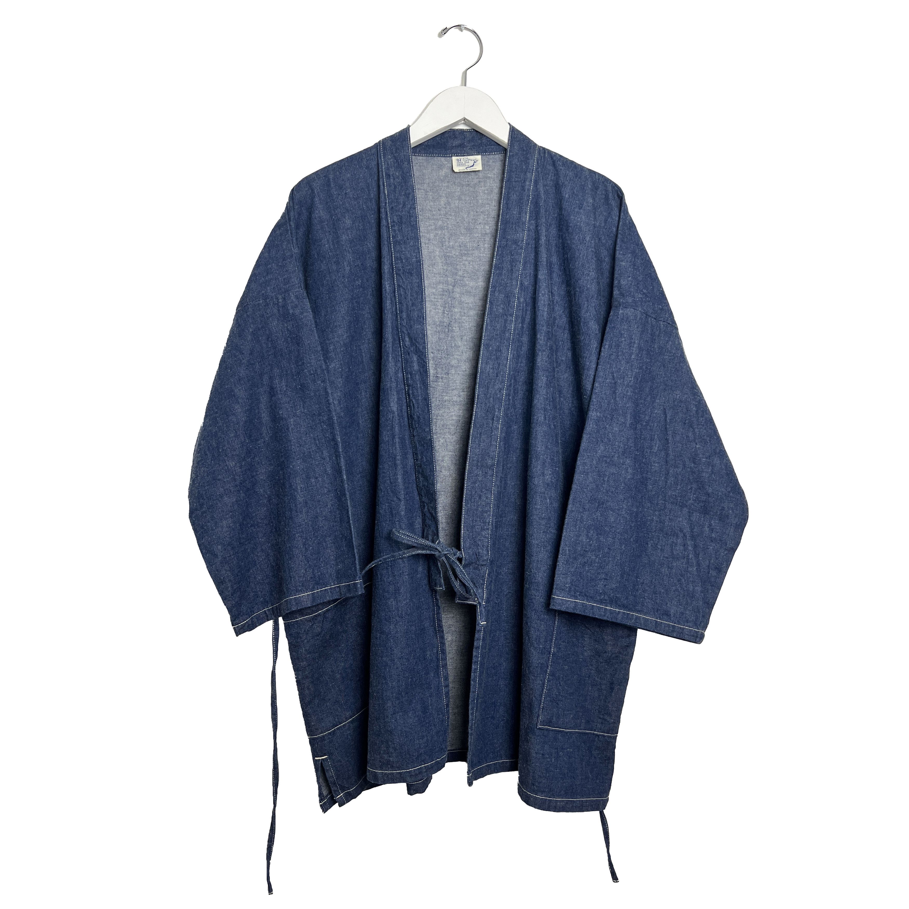 Orslow Denim Kimono Jacket Size US L / EU 52-54 / 3 - 1 Thumbnail