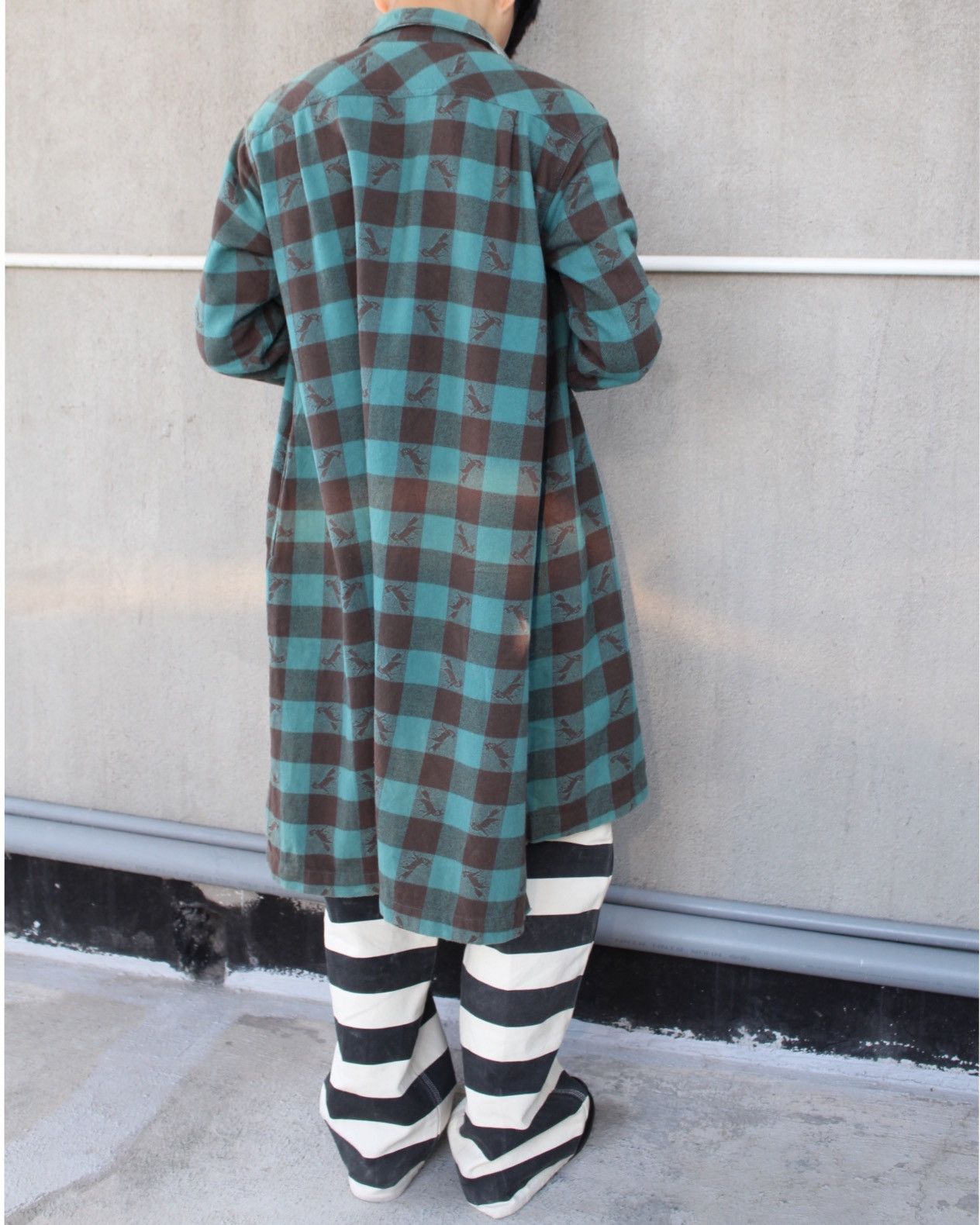 Issey Miyake AW2015 NÉ-NET LONG FLANNEL Size US L / EU 52-54 / 3 - 4 Thumbnail