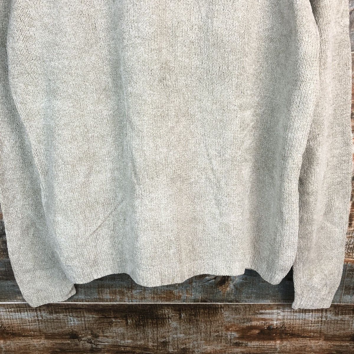 Homespun Knitwear × Japanese Brand Navy Producer Grey sweatshirt Knitwear #A1771 Size US L / EU 52-54 / 3 - 6 Thumbnail
