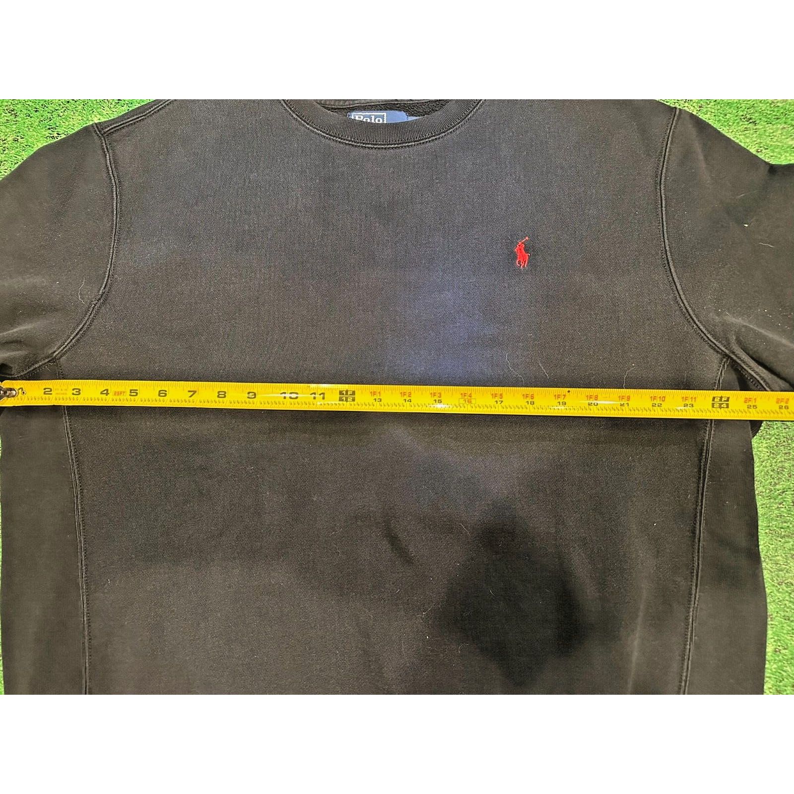 Ralph Lauren Mens Polo Ralph Lauren Crewneck Sweatshirt Black XXL Size US XXL / EU 58 / 5 - 3 Thumbnail
