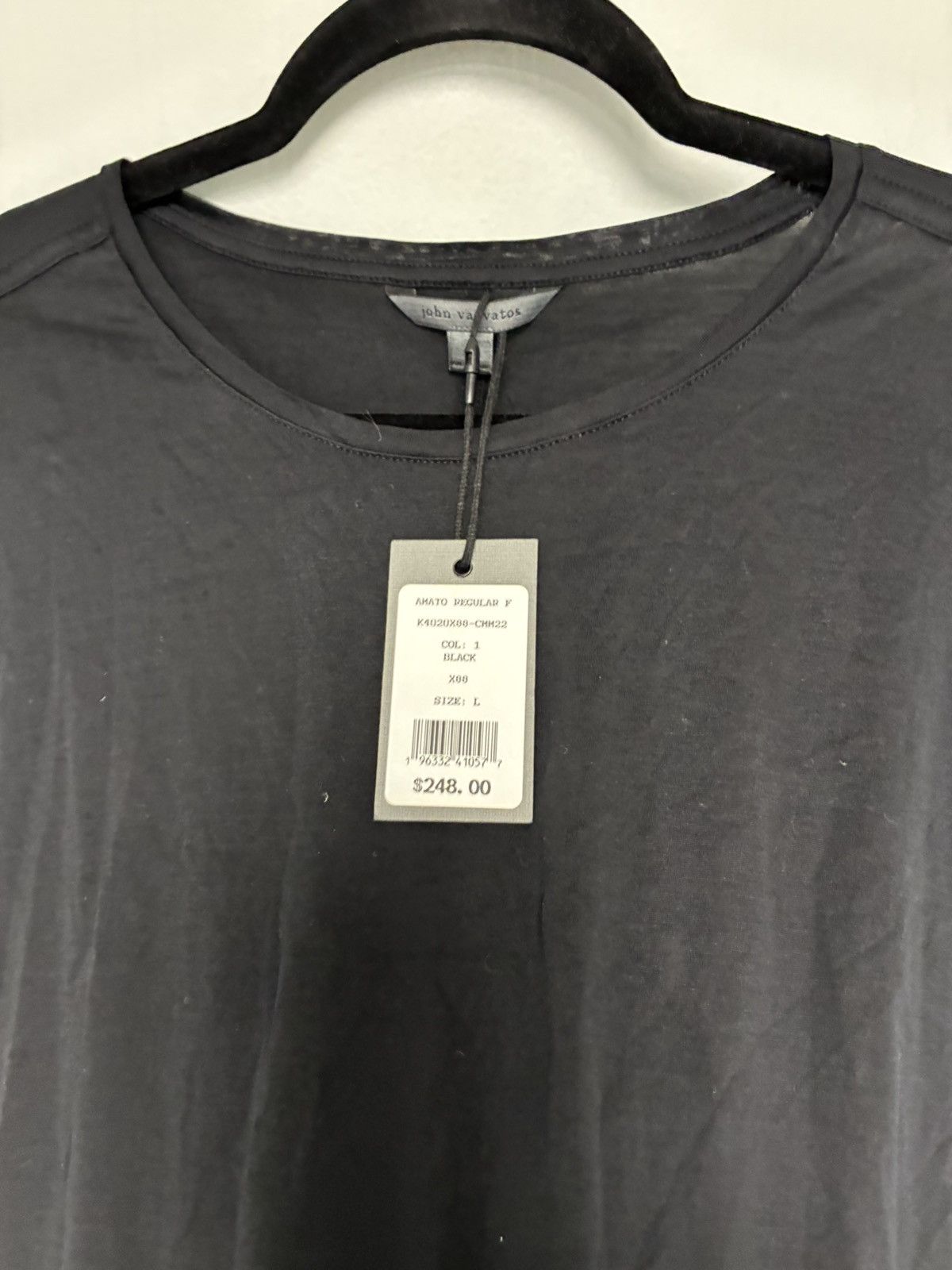 John Varvatos Vero Crew Tee Size large Size US L / EU 52-54 / 3 - 11 Thumbnail