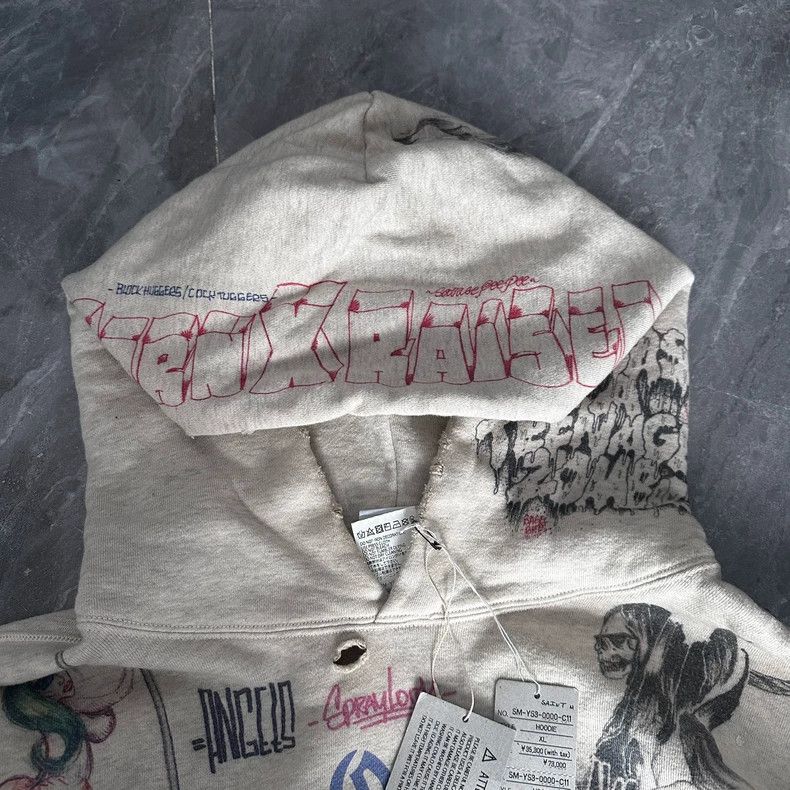 Saint Michael Saint Michael Diamond graffiti to make old sweaters Size US XL / EU 56 / 4 - 4 Thumbnail