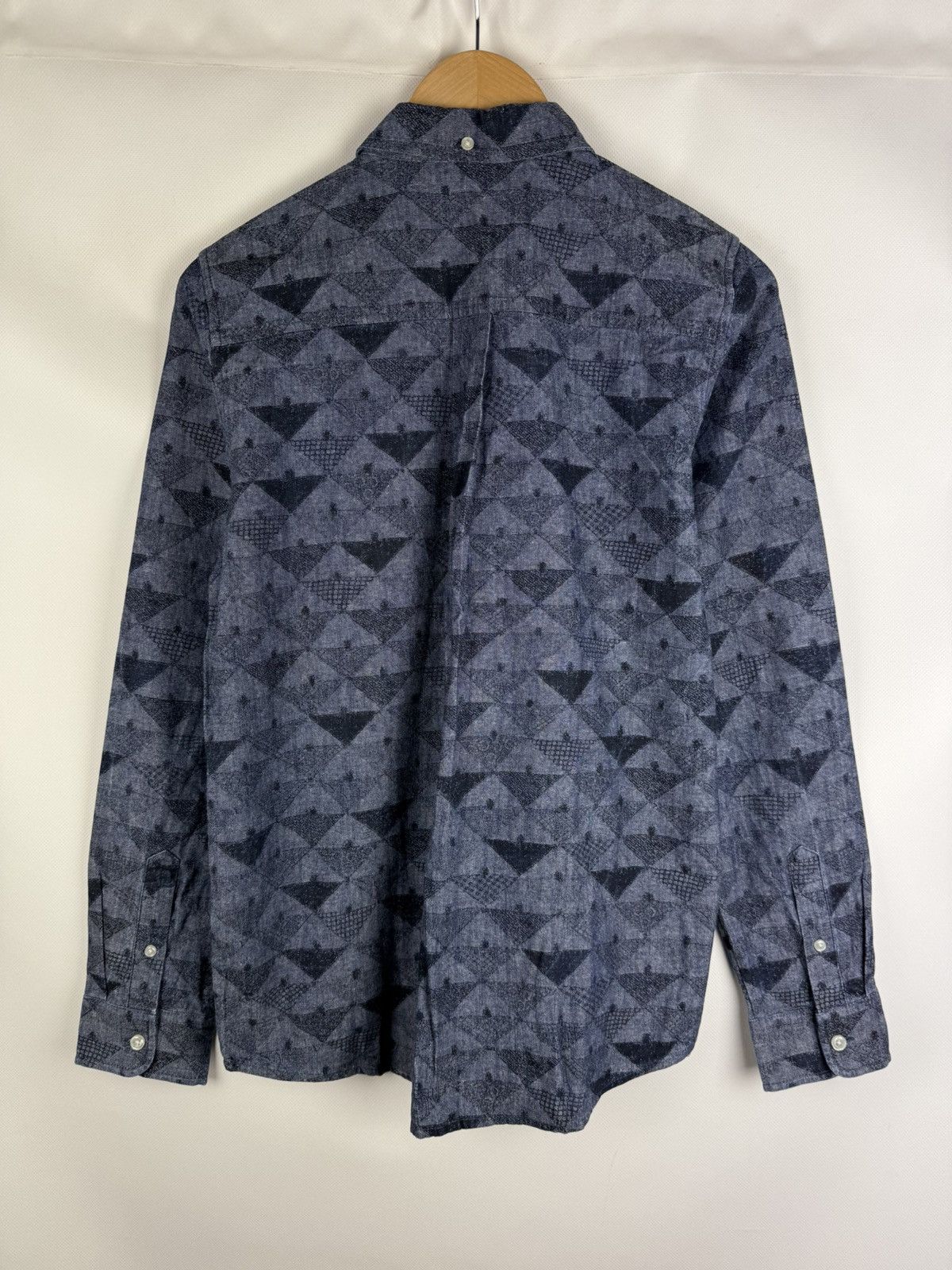 Carhartt Carhartt L/S Crandall Men’s Patterned Denim Button Up Shirt Size US M / EU 48-50 / 2 - 17 Thumbnail