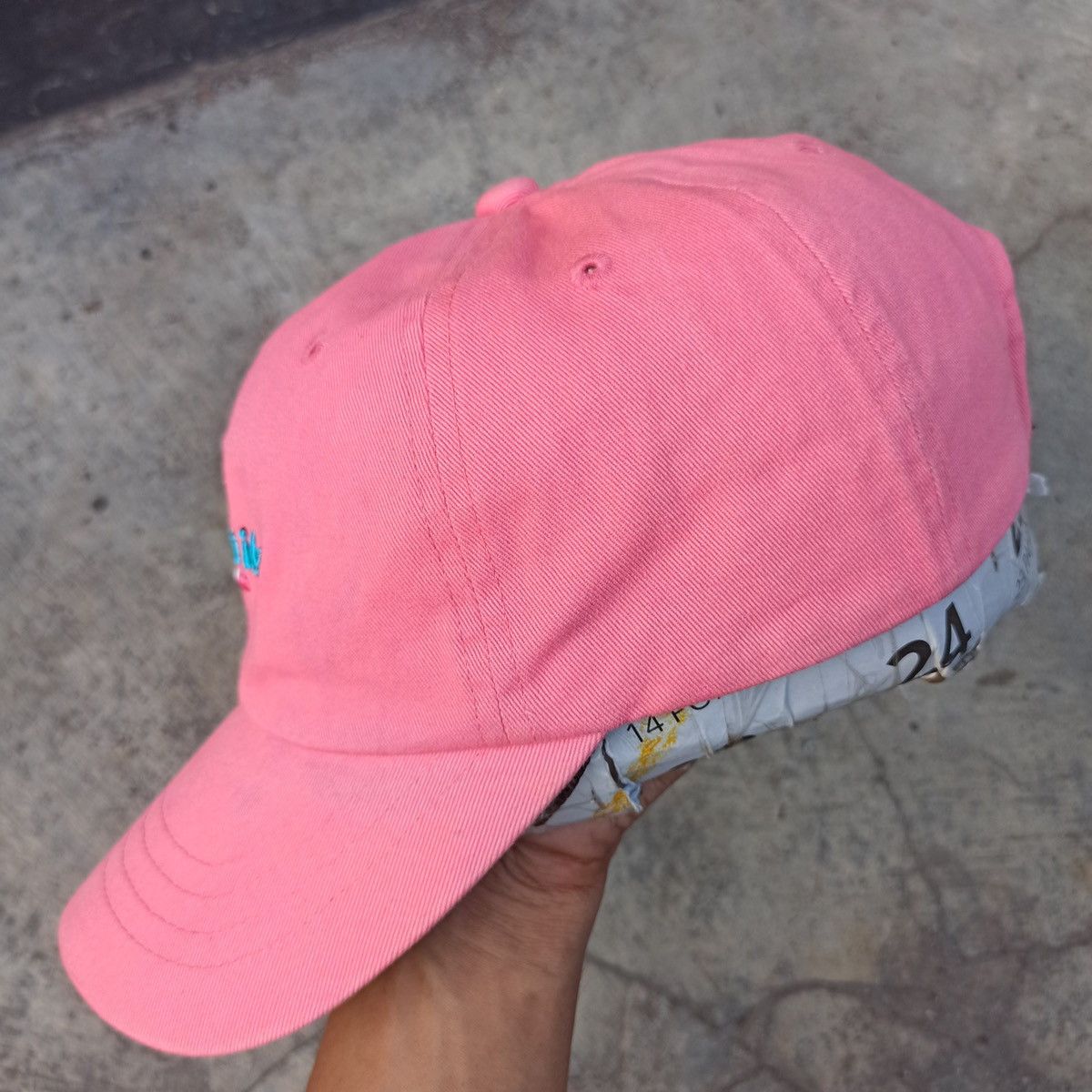 Japanese Brand Brookside and frence flag hat with leather strap Size ONE SIZE - 7 Thumbnail