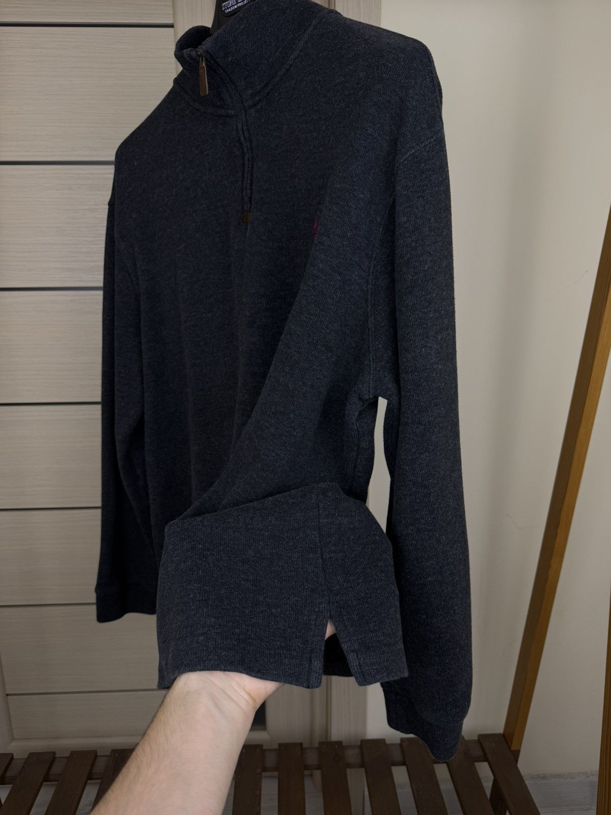Polo Ralph Lauren Polo Ralph Lauren 1/4 Zip Vintage Sweatshirt PRL Size US XL / EU 56 / 4 - 8 Thumbnail