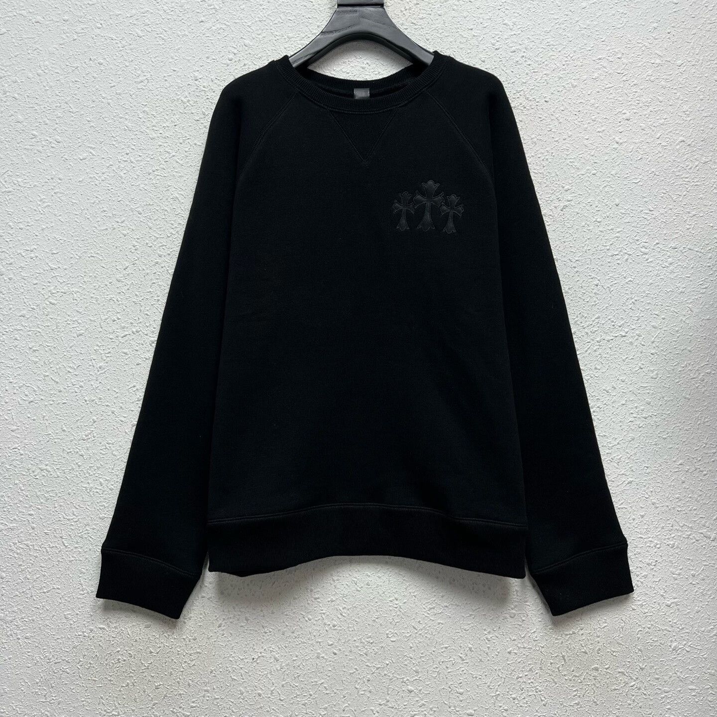 Chrome Hearts chrome hearts black cross embroidered sweatshirt Size US L / EU 52-54 / 3 - 1 Thumbnail