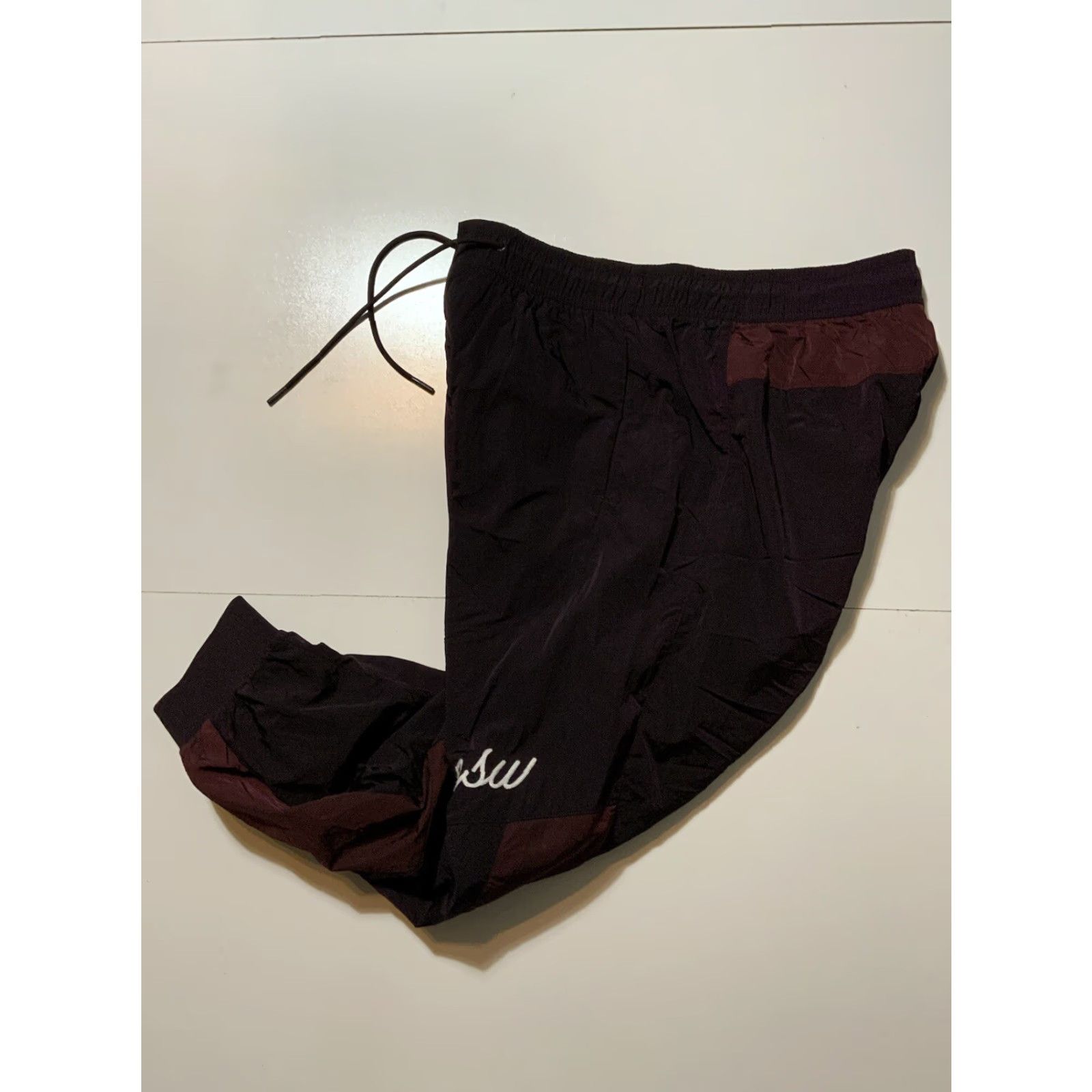 Nike Nike NSW Sportswear Windbreaker Nylon Tapered Jogger Pants XL Burgundy Men Size US 36 / EU 52 - 5 Thumbnail