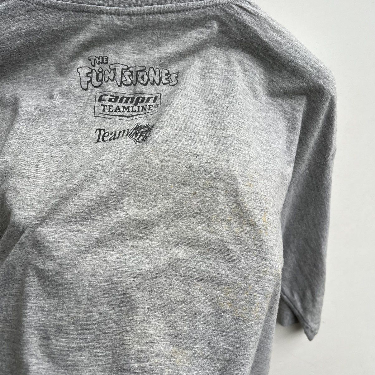 NFL × Vintage 1994 RAIDERS FLINTSTONES RARE ARCHIVE BOXY FIT TEE Size US XL / EU 56 / 4 - 12 Thumbnail