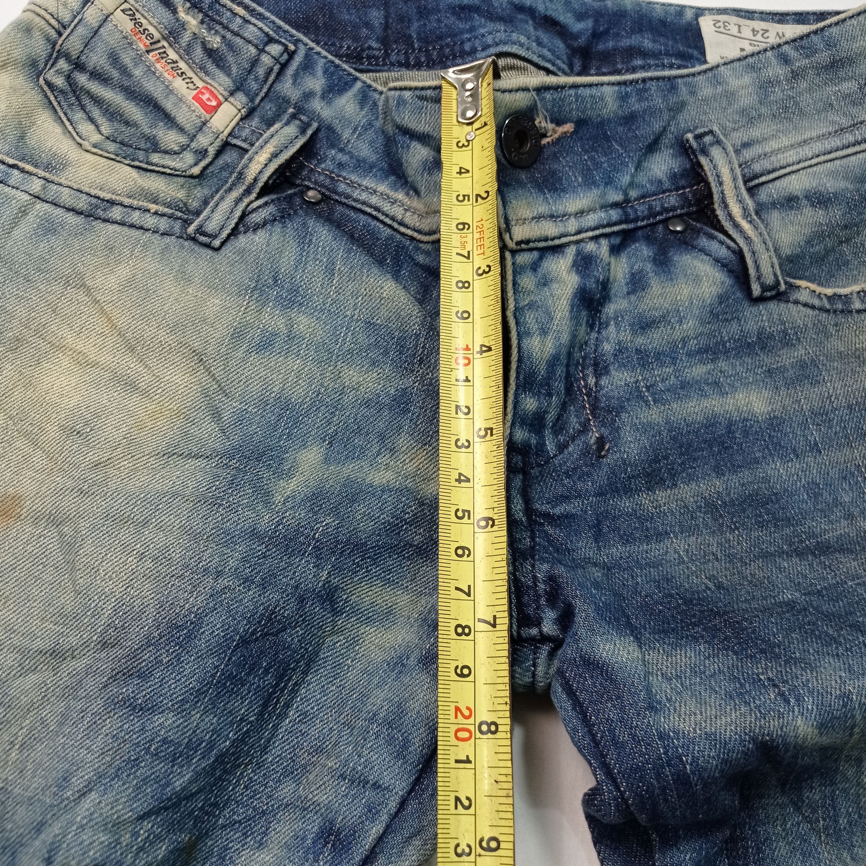 Diesel 🔥Rare Diesel Matic Distressed Jeans Pants Size 26" / US 2 / IT 38 - 23 Thumbnail