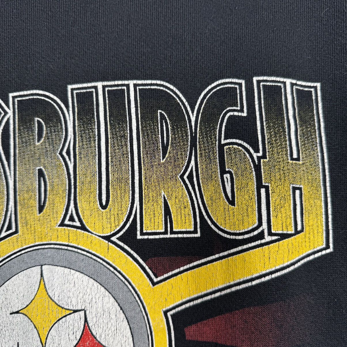 Vintage PITTSBURGH STEELERS NFL 1995 FOOTBALL VINTAGE SWEATSHIRT Size US L / EU 52-54 / 3 - 9 Thumbnail