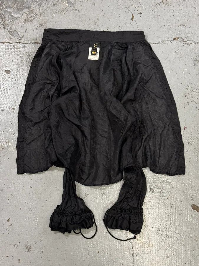 Just Cavalli AW2003 Cavalli Black Crinkled Shirt Size S / US 4 / IT 40 - 7 Thumbnail