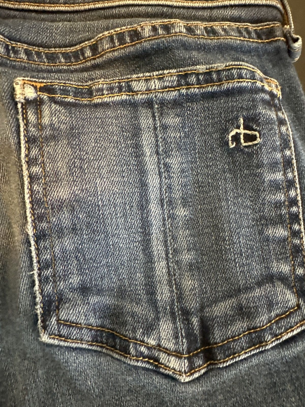 Rag & Bone Rag Cate Ripped Frayed Ankle Skinny Jean Size 26" / US 2 / IT 38 - 10 Thumbnail