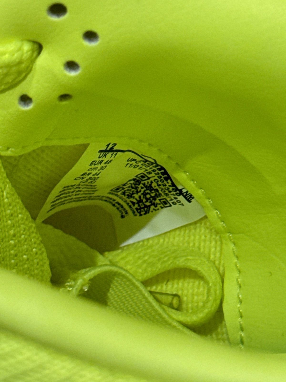 Jordan Brand Air Jordan 4 Flyknit 2019 Volt Size US 12 / EU 45 - 7 Thumbnail