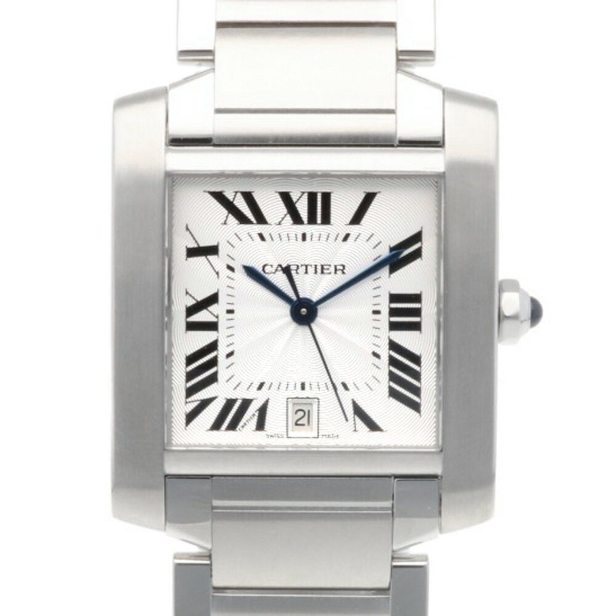 Cartier Cartier Tank Francaise LM Watch Stainless Steel W5100293 Automatic Men's CARTIER Overhauled Size ONE SIZE - 1 Thumbnail