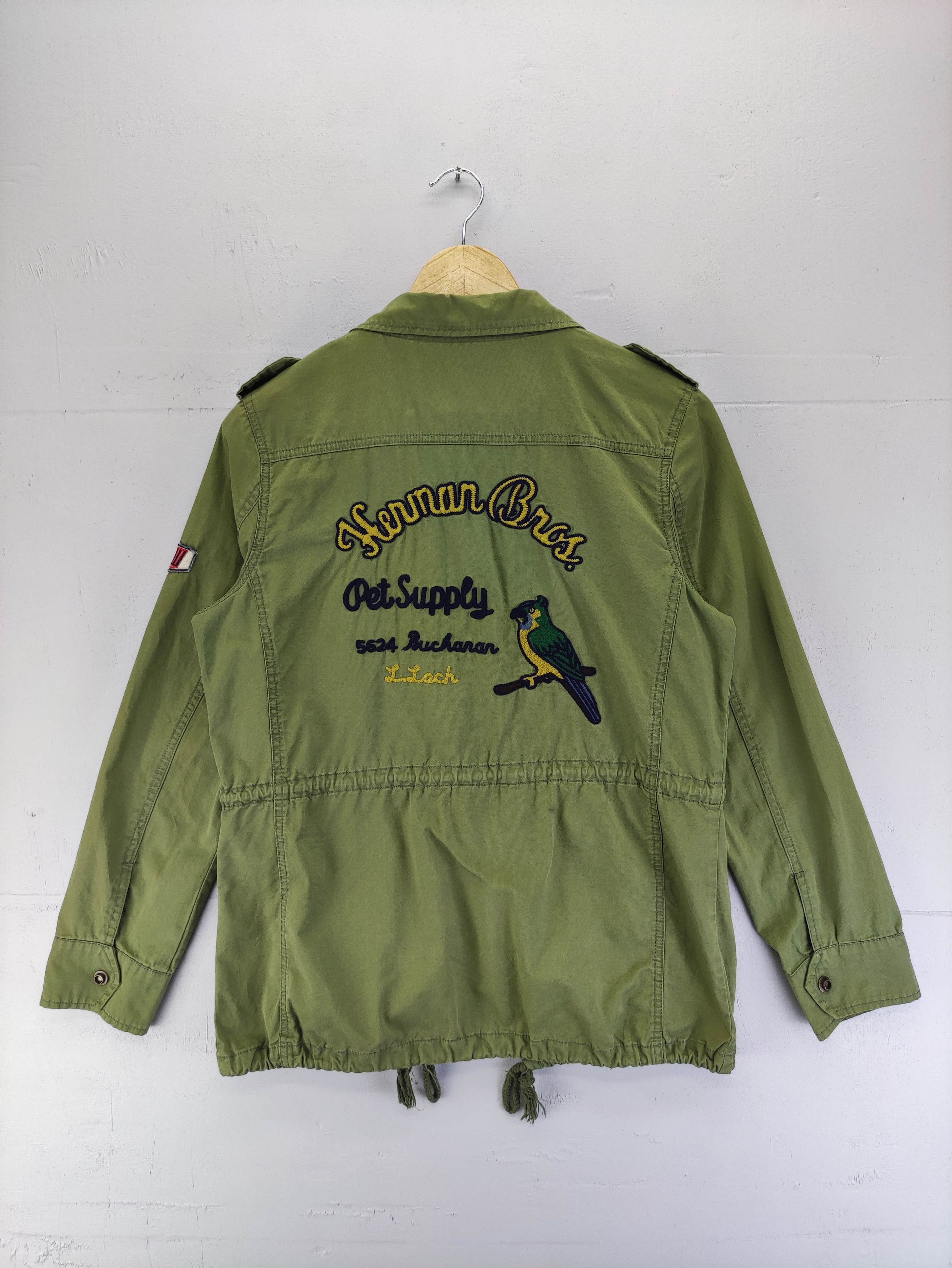 Japanese Brand Vintage M 65 Field Jacket Zipper Unbrand Size S / US 4 / IT 40 - 7 Thumbnail