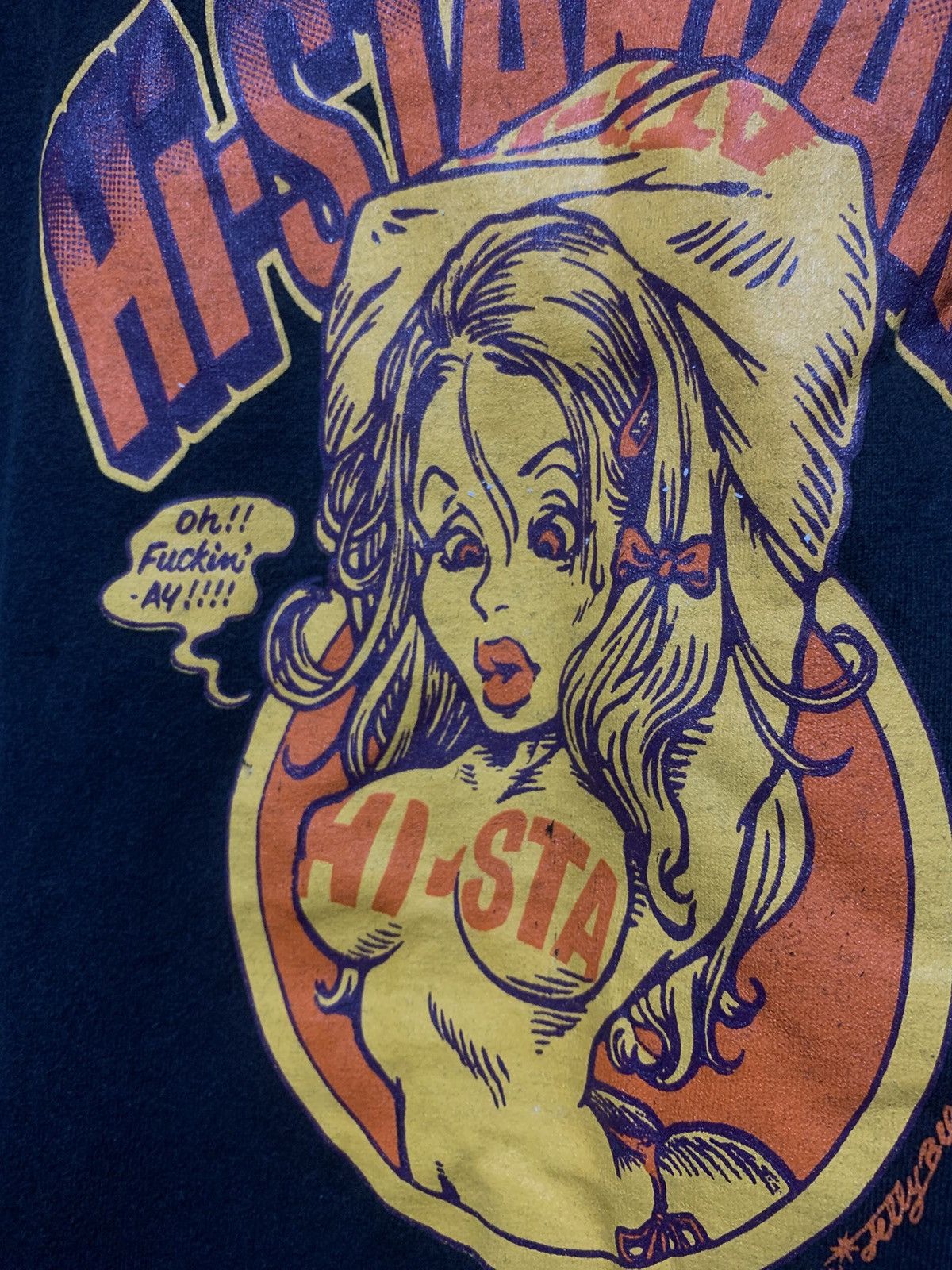 Band Tees Vintage 90s Hi-Standard Art By Rockin Jelly Bean Band Tee Size US S / EU 44-46 / 1 - 7 Thumbnail