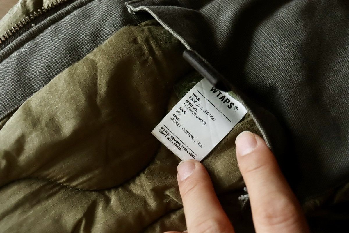 Wtaps 17AW WTAPS MC JACKET COTTON DUCK Size US M / EU 48-50 / 2 - 8 Thumbnail