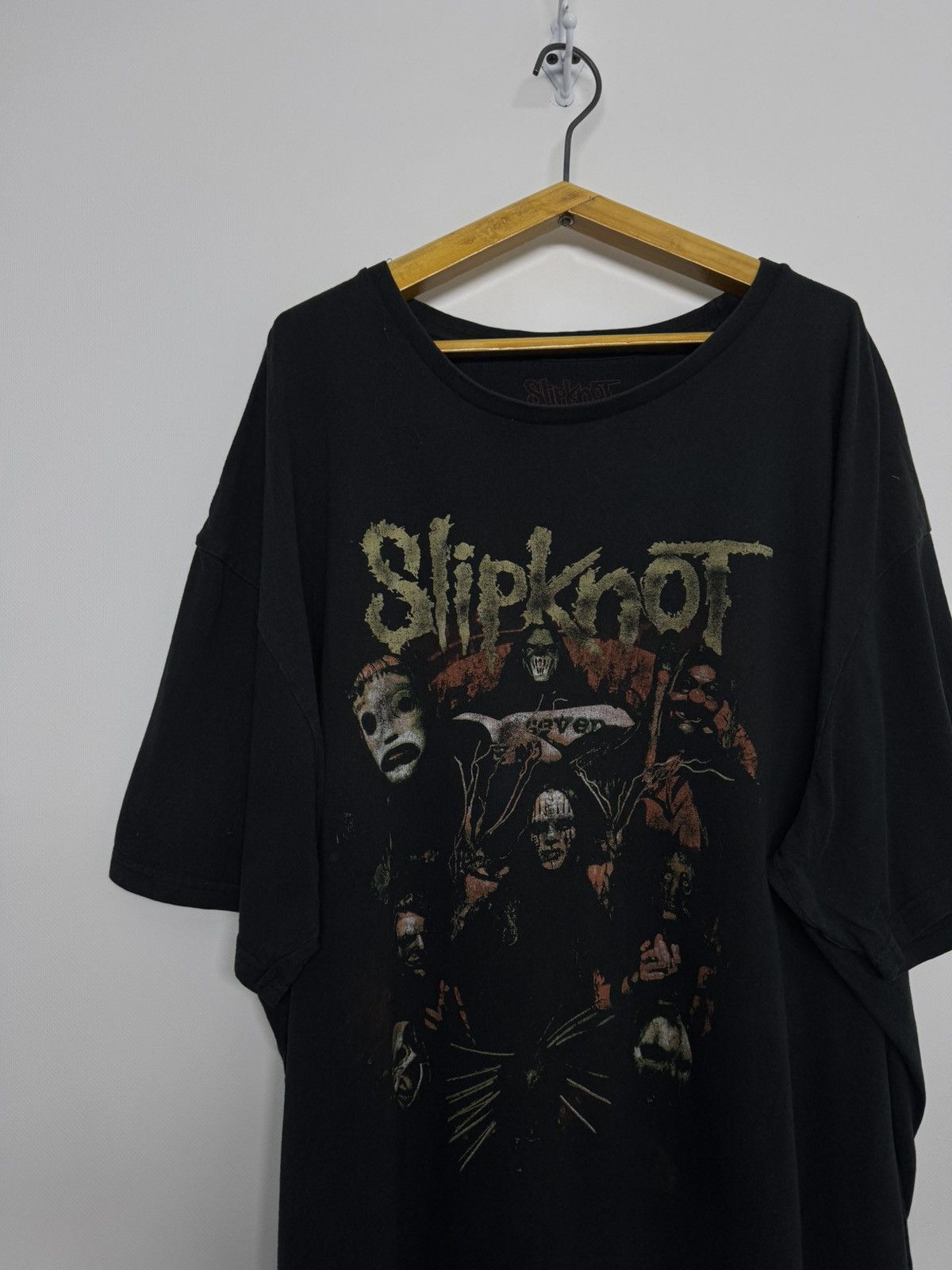 Slipknot SLIPKNOT T Shirt Black Double Sided Short Sleeve Size US XXL / EU 58 / 5 - 8 Thumbnail