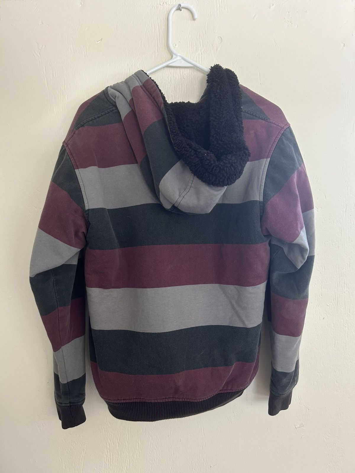 Hawk Y2K Tony Hawk Skater Zip Up Heavyweight Fur Hoodie Size US M / EU 48-50 / 2 - 7 Thumbnail
